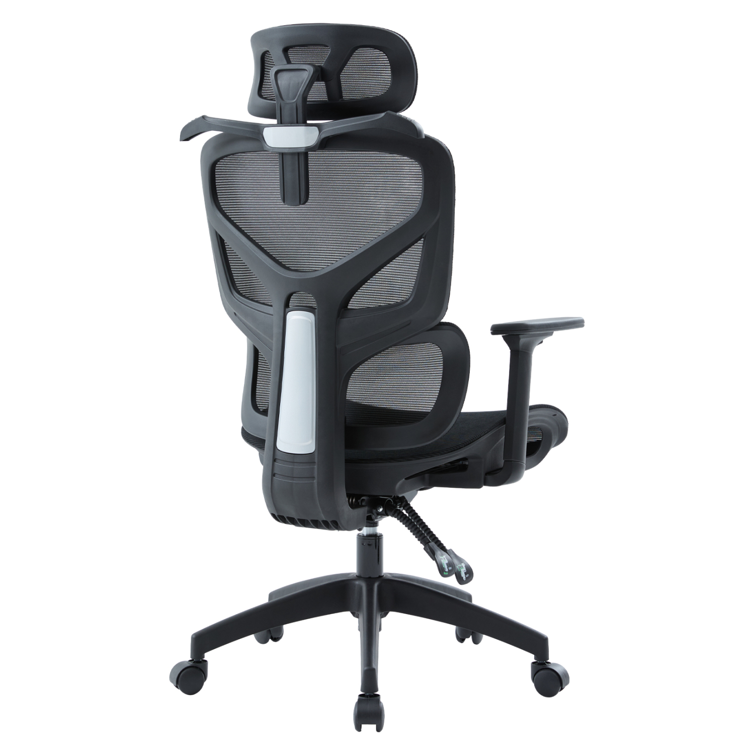 ΚΑΡΕΚΛΑ ΓΡΑΦΕΙΟΥ APEX HM1227.01 ΜΑΥΡO MESH &amp; PP 70x66x113-130Υεκ 6