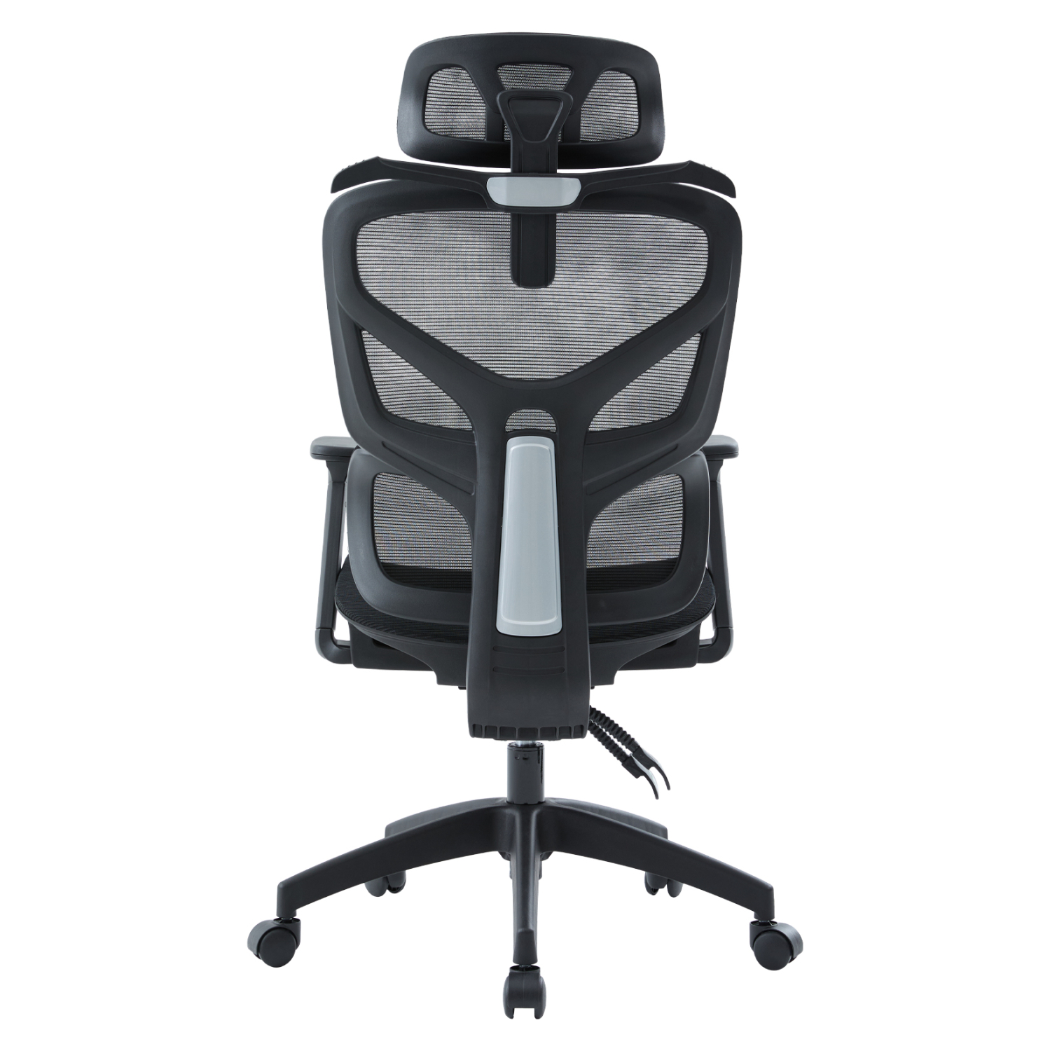 ΚΑΡΕΚΛΑ ΓΡΑΦΕΙΟΥ APEX HM1227.01 ΜΑΥΡO MESH &amp; PP 70x66x113-130Υεκ 7