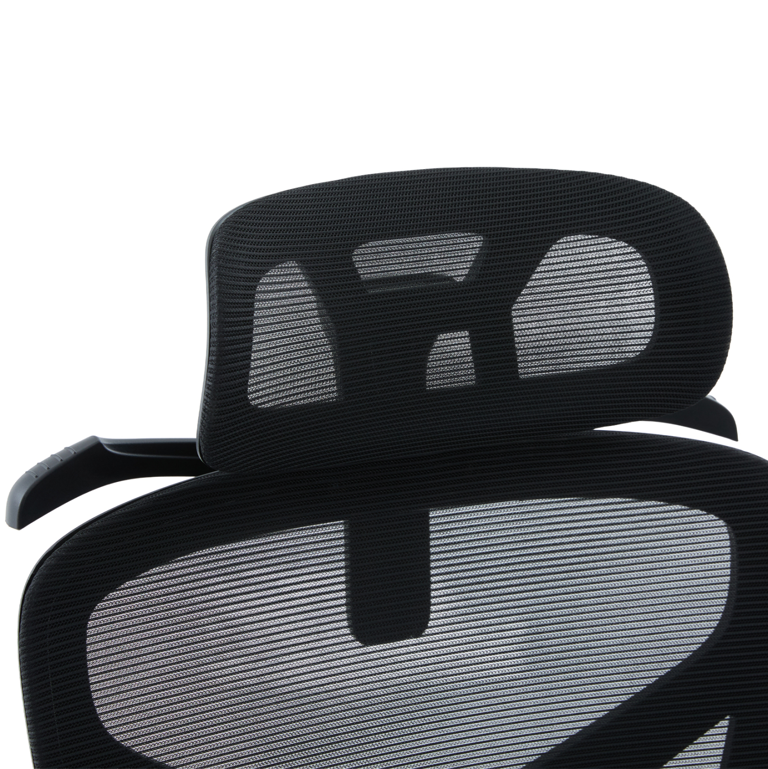 ΚΑΡΕΚΛΑ ΓΡΑΦΕΙΟΥ APEX HM1227.01 ΜΑΥΡO MESH &amp; PP 70x66x113-130Υεκ 8