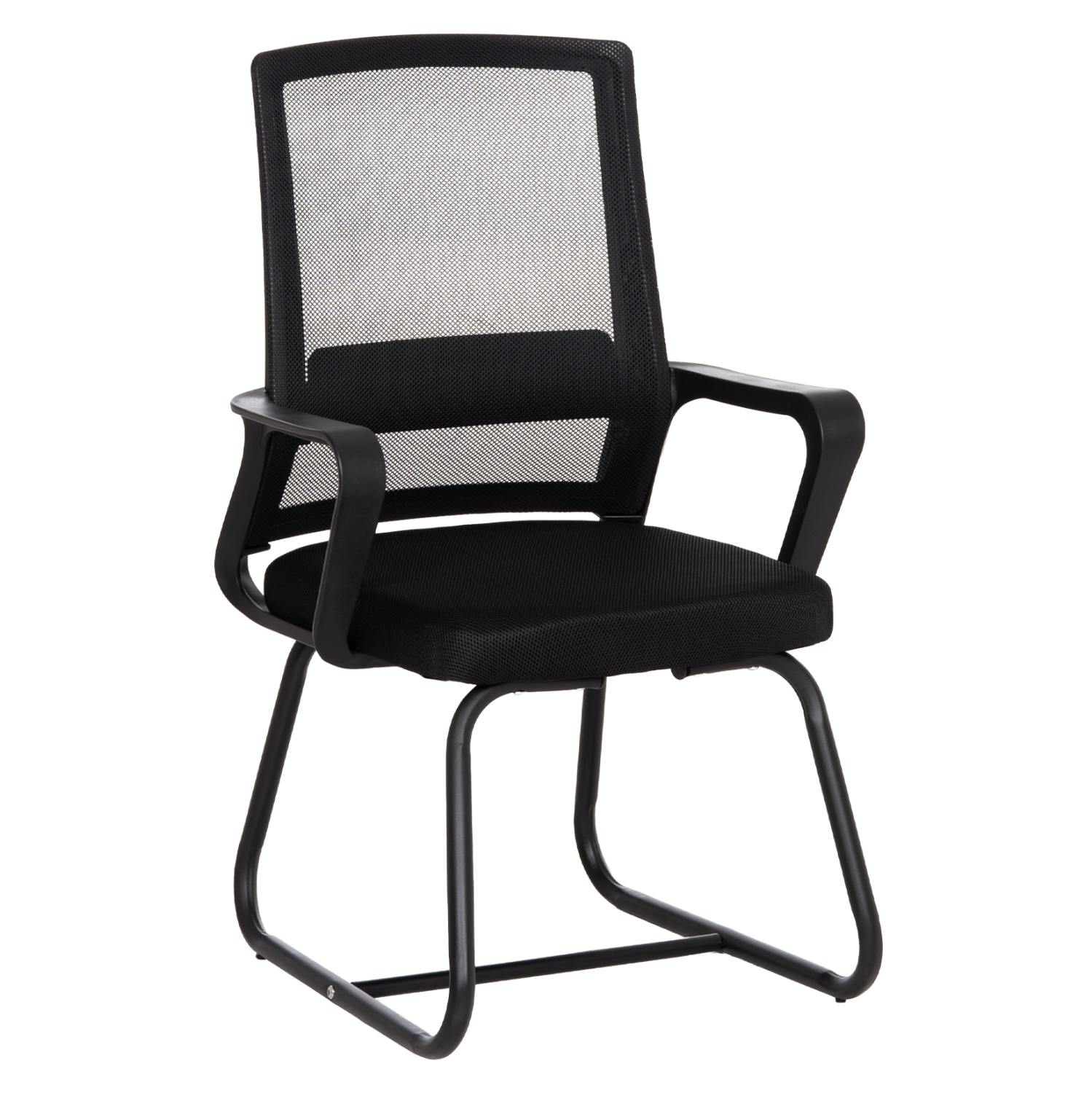 ΚΑΡΕΚΛΑ ΕΠΙΣΚΕΠΤΗ CASTER HM1228.01 PP--MESH--ΜΕΤΑΛΛΟ ΜΑΥΡΟ 46x52x94Υεκ 1