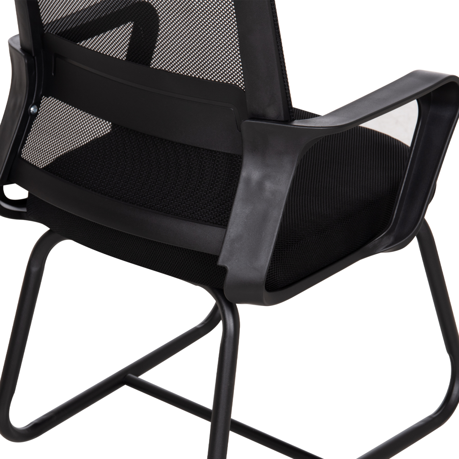 ΚΑΡΕΚΛΑ ΕΠΙΣΚΕΠΤΗ CASTER HM1228.01 PP--MESH--ΜΕΤΑΛΛΟ ΜΑΥΡΟ 46x52x94Υεκ 10