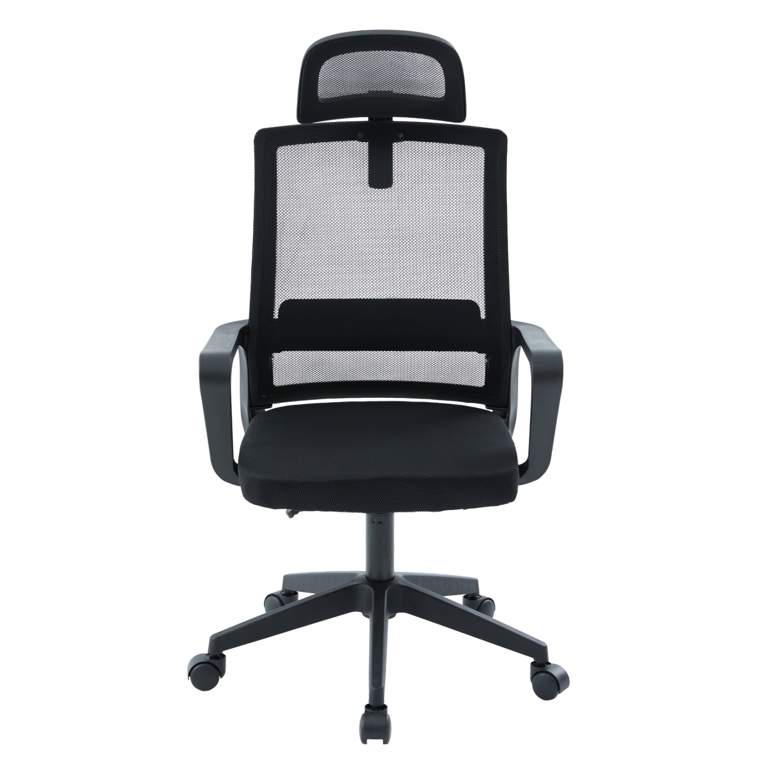 ΚΑΡΕΚΛΑ ΓΡΑΦΕΙΟΥ VELOCITY HM1229.01 ΜΑΥΡO MESH &amp; PP 60x62x123Υεκ 3