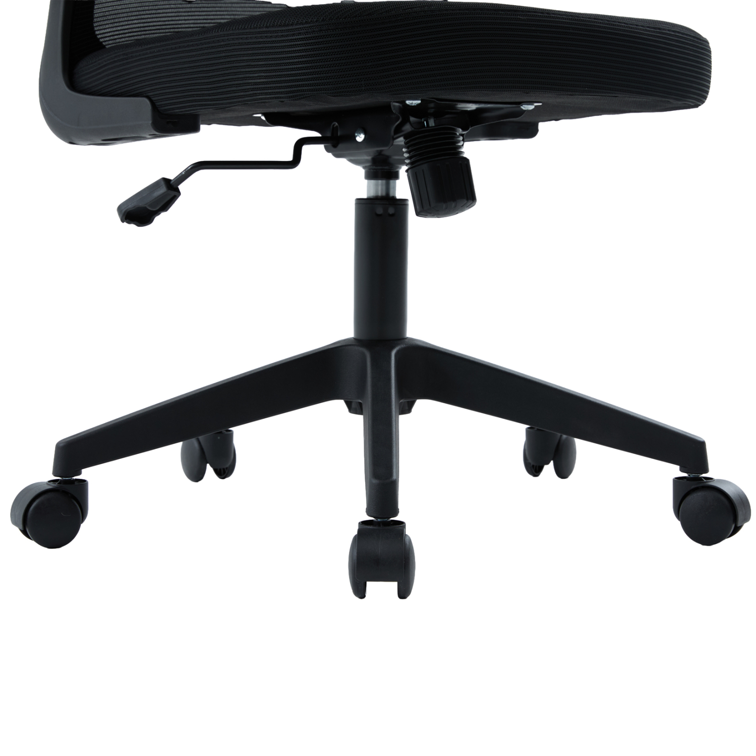 ΚΑΡΕΚΛΑ ΓΡΑΦΕΙΟΥ FLOATER HM1230.01 ΜΑΥΡO MESH &amp; PP 62x62x115-125Υεκ 10