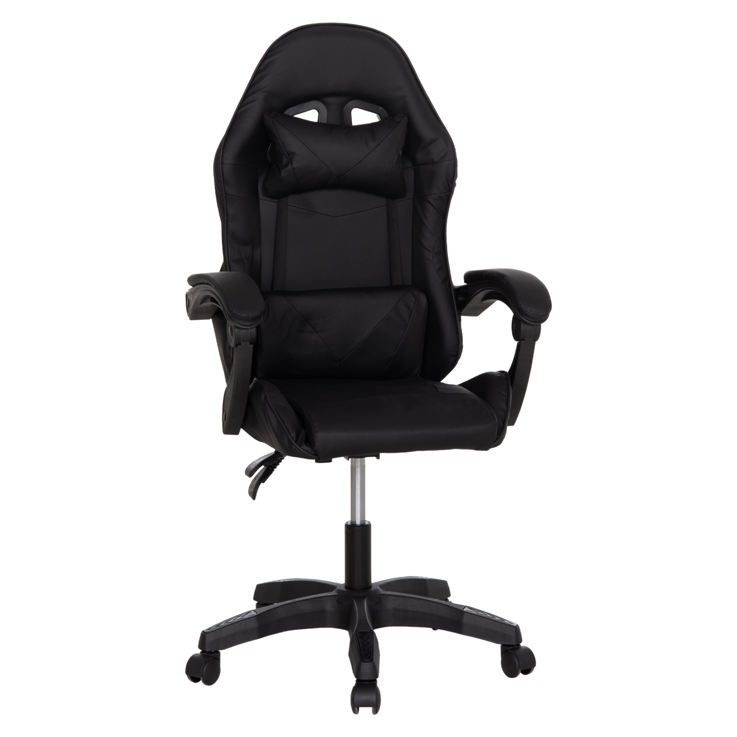 ΚΑΡΕΚΛΑ GAMING STRATUS HM1231.01 ΜΑΥΡΟ PVC--ΜΕ ΜΑΞIΛΑΡΑΚΙΑ ΜΕΣΗΣ/ΚΕΦΑΛΗΣ 60x59x117Υεκ 1