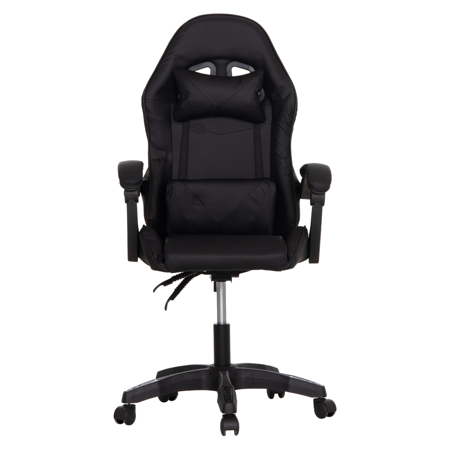 ΚΑΡΕΚΛΑ GAMING STRATUS HM1231.01 ΜΑΥΡΟ PVC--ΜΕ ΜΑΞIΛΑΡΑΚΙΑ ΜΕΣΗΣ/ΚΕΦΑΛΗΣ 60x59x117Υεκ 3