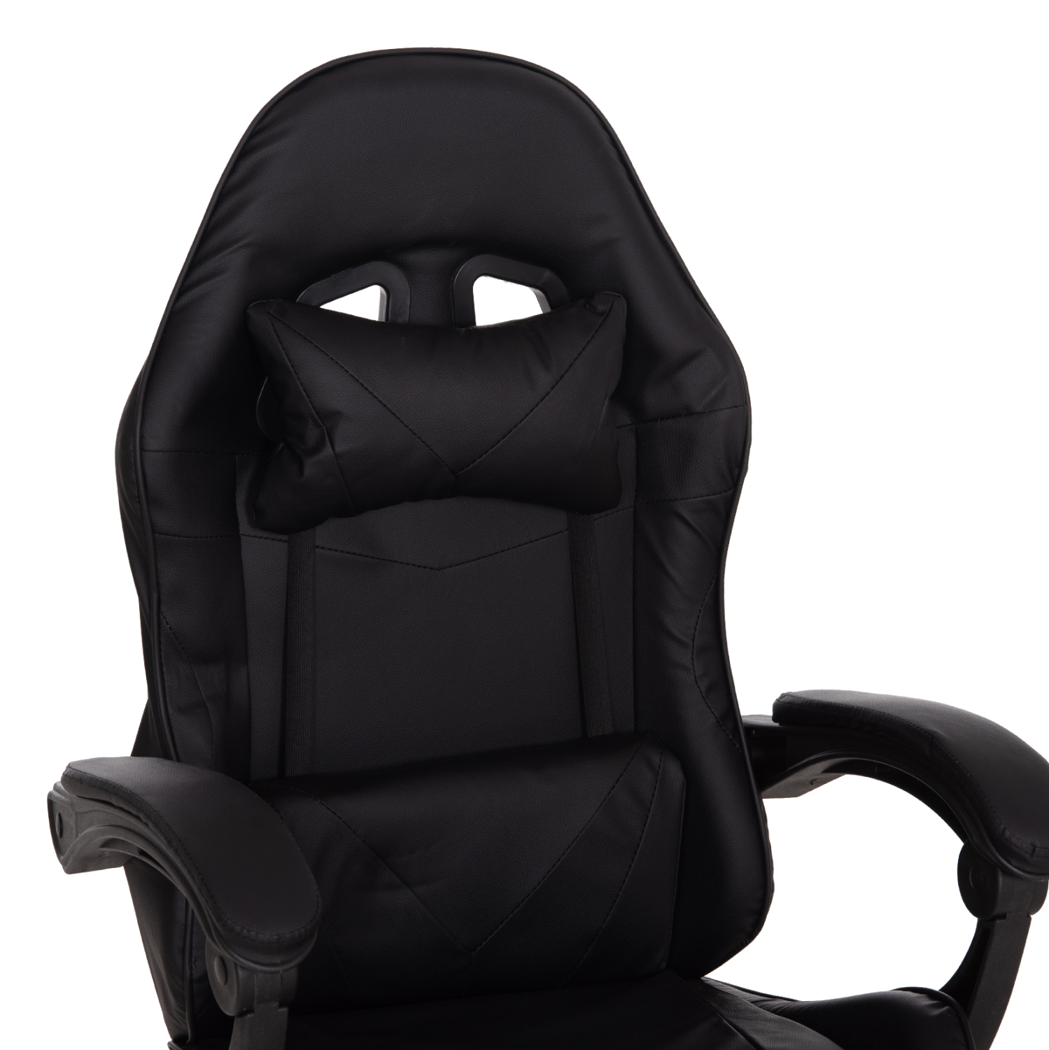 ΚΑΡΕΚΛΑ GAMING STRATUS HM1231.01 ΜΑΥΡΟ PVC--ΜΕ ΜΑΞIΛΑΡΑΚΙΑ ΜΕΣΗΣ/ΚΕΦΑΛΗΣ 60x59x117Υεκ 7