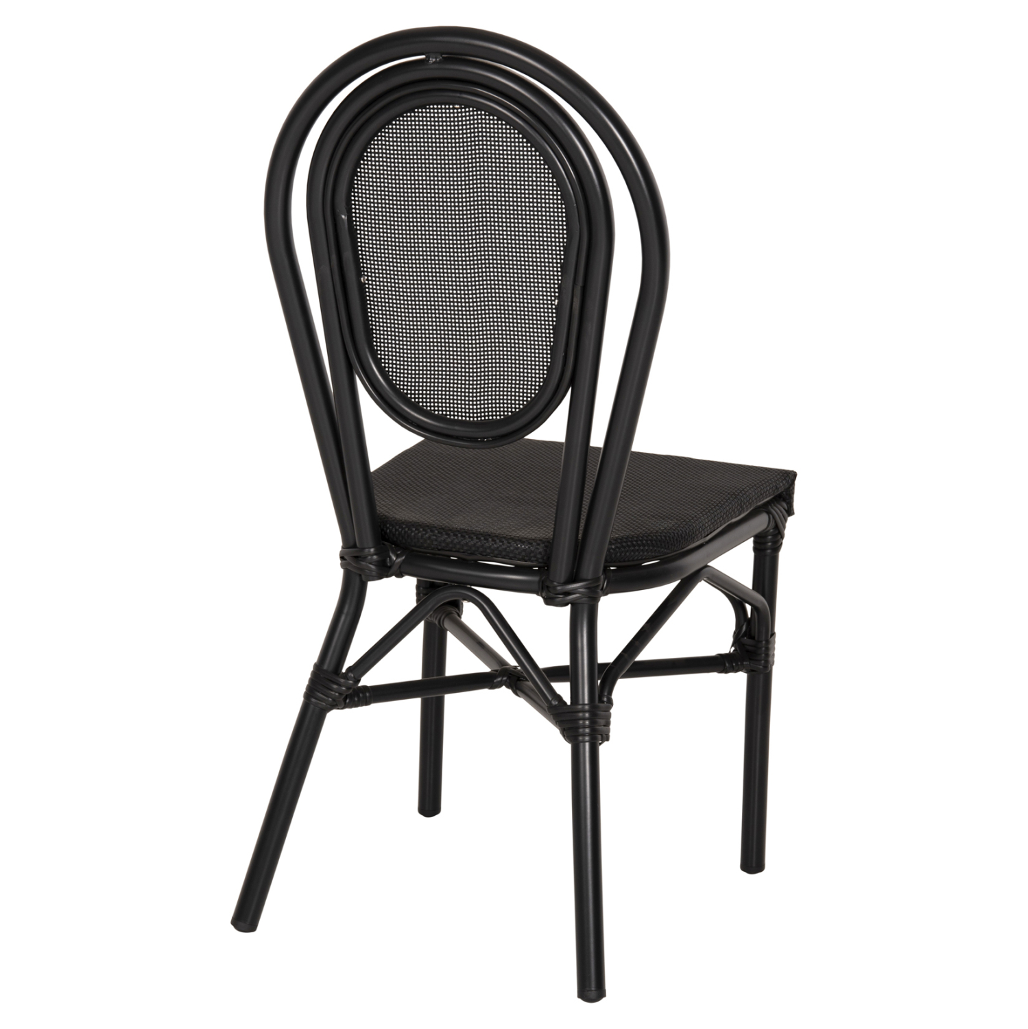 ΚΑΡΕΚΛΑ ΑΛΟΥΜΙΝΙΟΥ TRENT BAMBOO LOOK ΜΕ TEXTLINE 45x57x88 εκ. HM5052 5