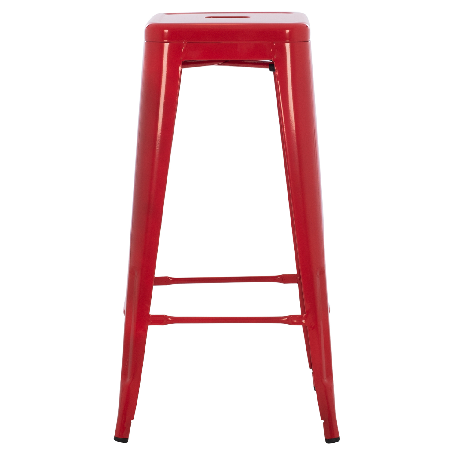 ΣΚΑΜΠΟ BAR ΜΕΤΑΛΛΙΚΟ MELITA ΣΕ ΚΟΚΚΙΝΟ HM8642.04 43x43x78Y εκ. 3