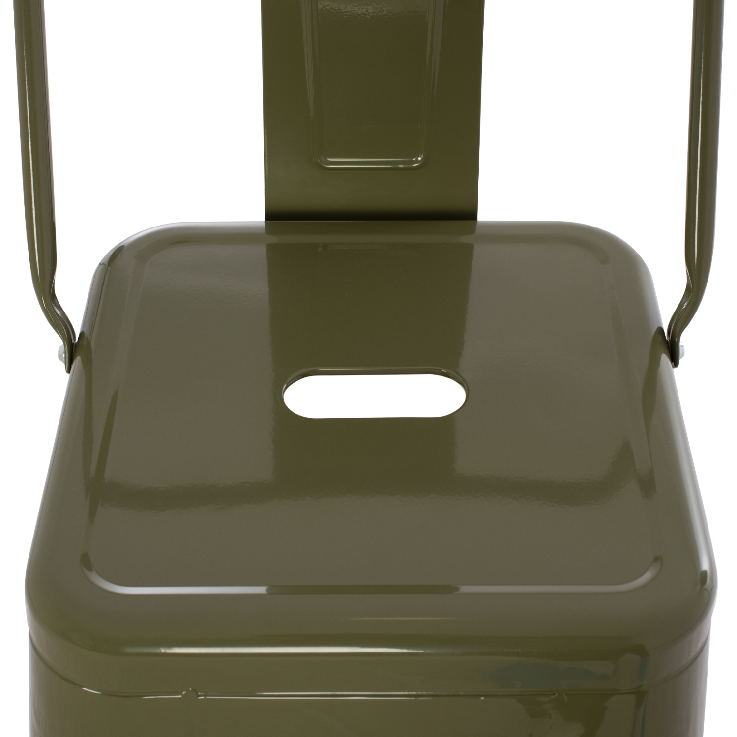ΣΚΑΜΠΟ BAR ΜΕΤΑΛΛΙΚΟ MELITA ME ΠΛΑΤΗ ΣΕ DARK OLIVE GREEN HM8643.03 43Χ43Χ100εκ. 8