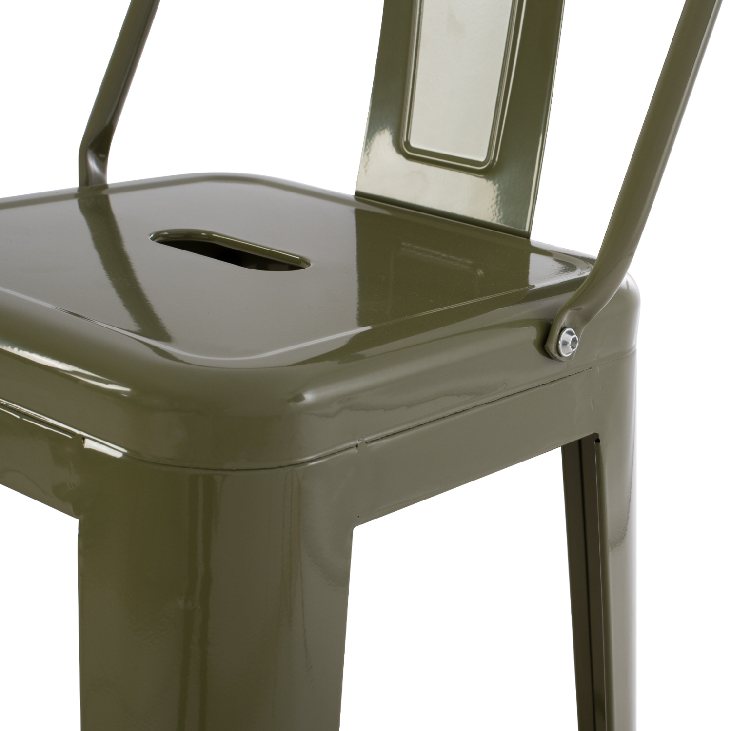ΣΚΑΜΠΟ BAR ΜΕΤΑΛΛΙΚΟ MELITA ME ΠΛΑΤΗ ΣΕ DARK OLIVE GREEN HM8643.03 43Χ43Χ100εκ. 9
