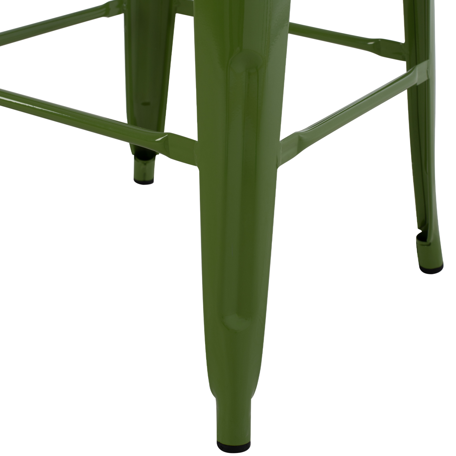 ΣΚΑΜΠΟ BAR ΜΕΤΑΛΛΙΚΟ MELITA ΣΕ LIGHT OLIVE GREEN HM8642.13 43x43x78 εκ. 7