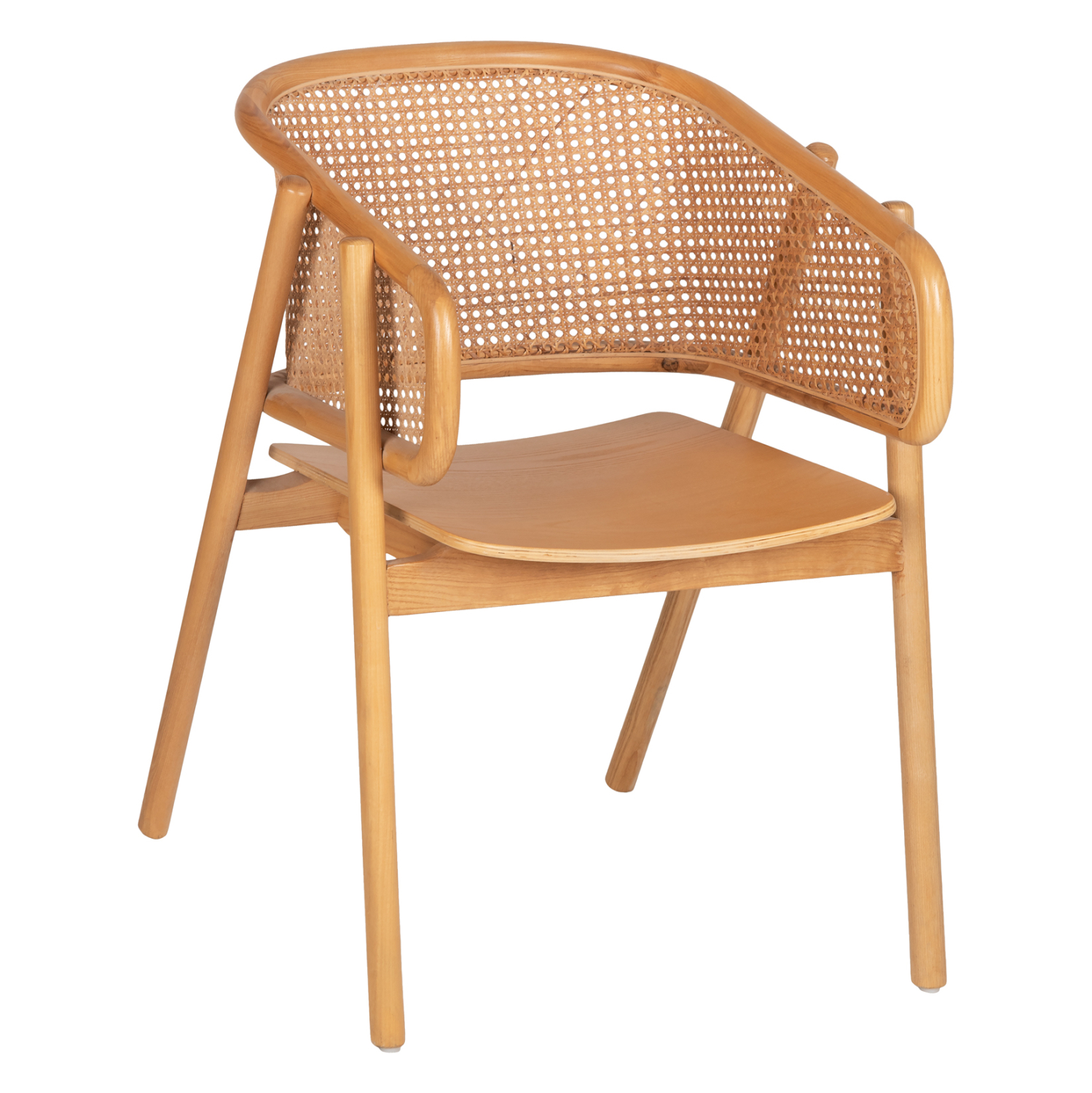 ΠΟΛΥΘΡΟΝΑ KENLEE HM9872 ΦΡΑΞΙΝΟΣ ΚΑΙ ΦΥΣΙΚΟ RATTAN RATTAN ΣΕ ΦΥΣΙΚΟ 57,5x55x81Yεκ. 1