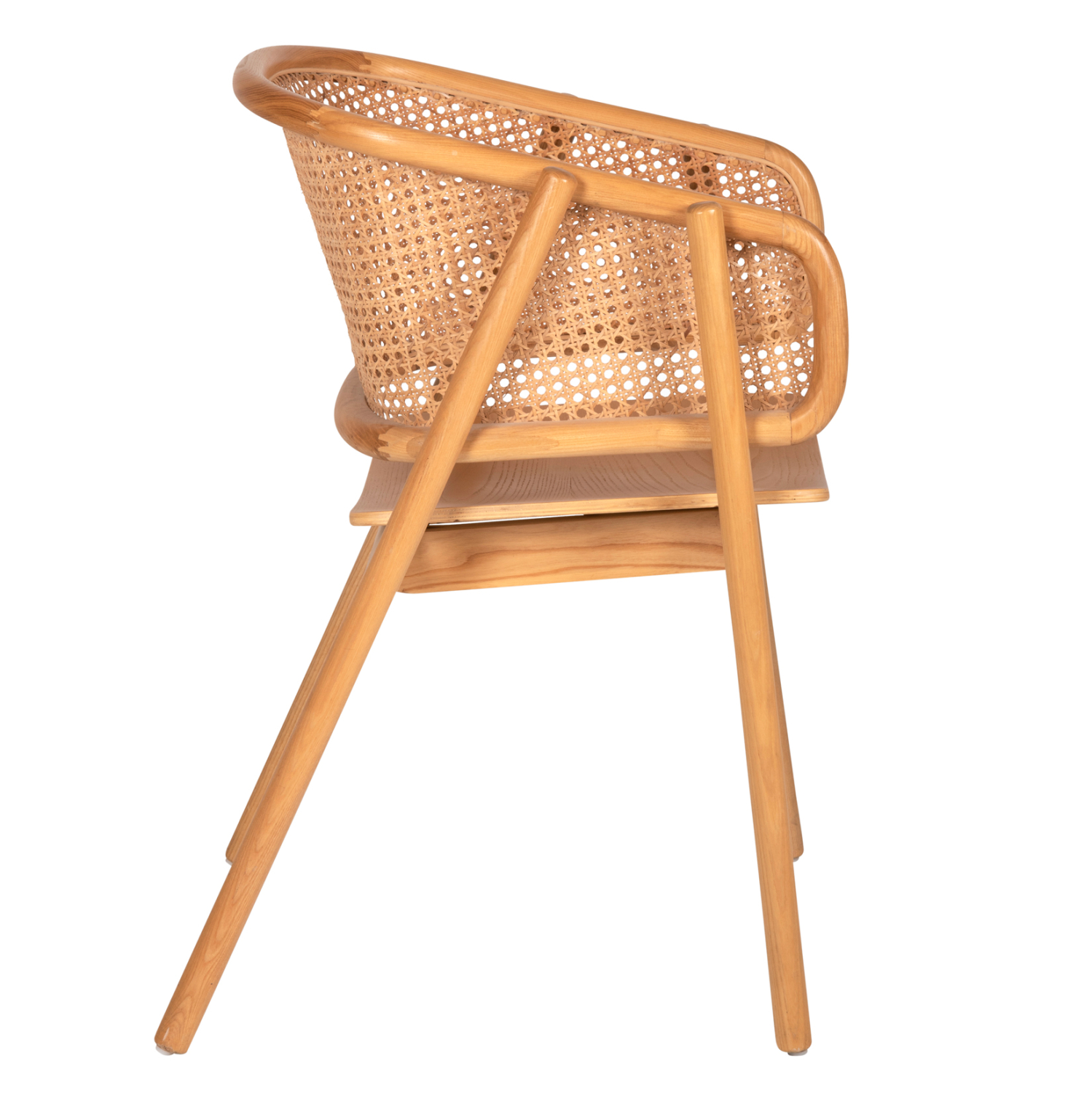 ΠΟΛΥΘΡΟΝΑ KENLEE HM9872 ΦΡΑΞΙΝΟΣ ΚΑΙ ΦΥΣΙΚΟ RATTAN RATTAN ΣΕ ΦΥΣΙΚΟ 57,5x55x81Yεκ. 4