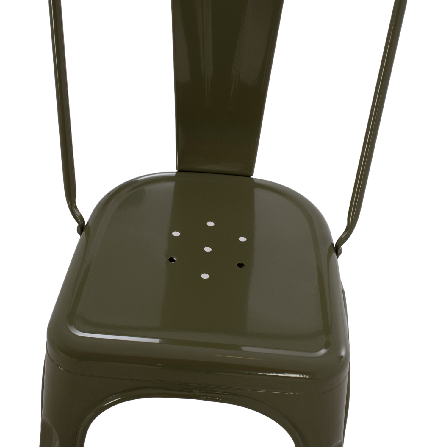 ΚΑΡΕΚΛΑ ΜΕΤΑΛΛΙΚΗ MELITA-PRO HM8641.43 ΣΕ DARK OLIVE GREEN 44x47x84.5Υεκ. 8