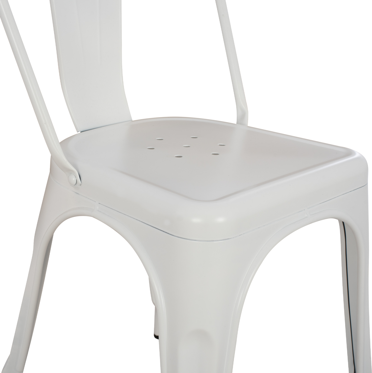 ΚΑΡΕΚΛΑ ΜΕΤΑΛΛΙΚΗ MELITA-PRO HM8641.41 ΛΕΥΚΟ ΜΑΤ 44x47x84.5Υεκ. 10