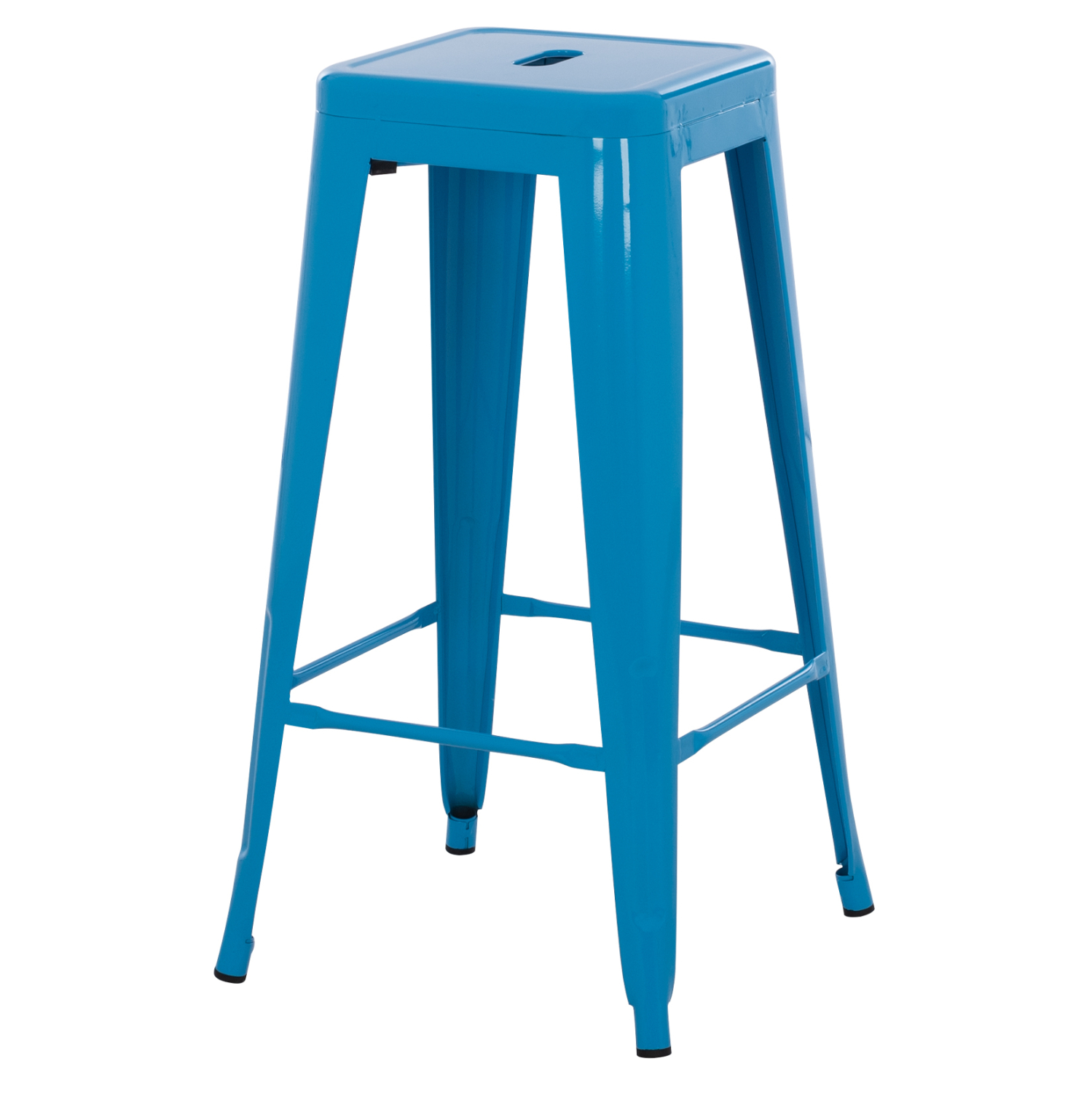 ΣΚΑΜΠΟ ΜΠΑΡ ΜΕΤΑΛΛΙΚΟ MELITA-PRO HM8642.48 ΣΕ ΜΠΛΕ 43x43x78Υεκ. 4
