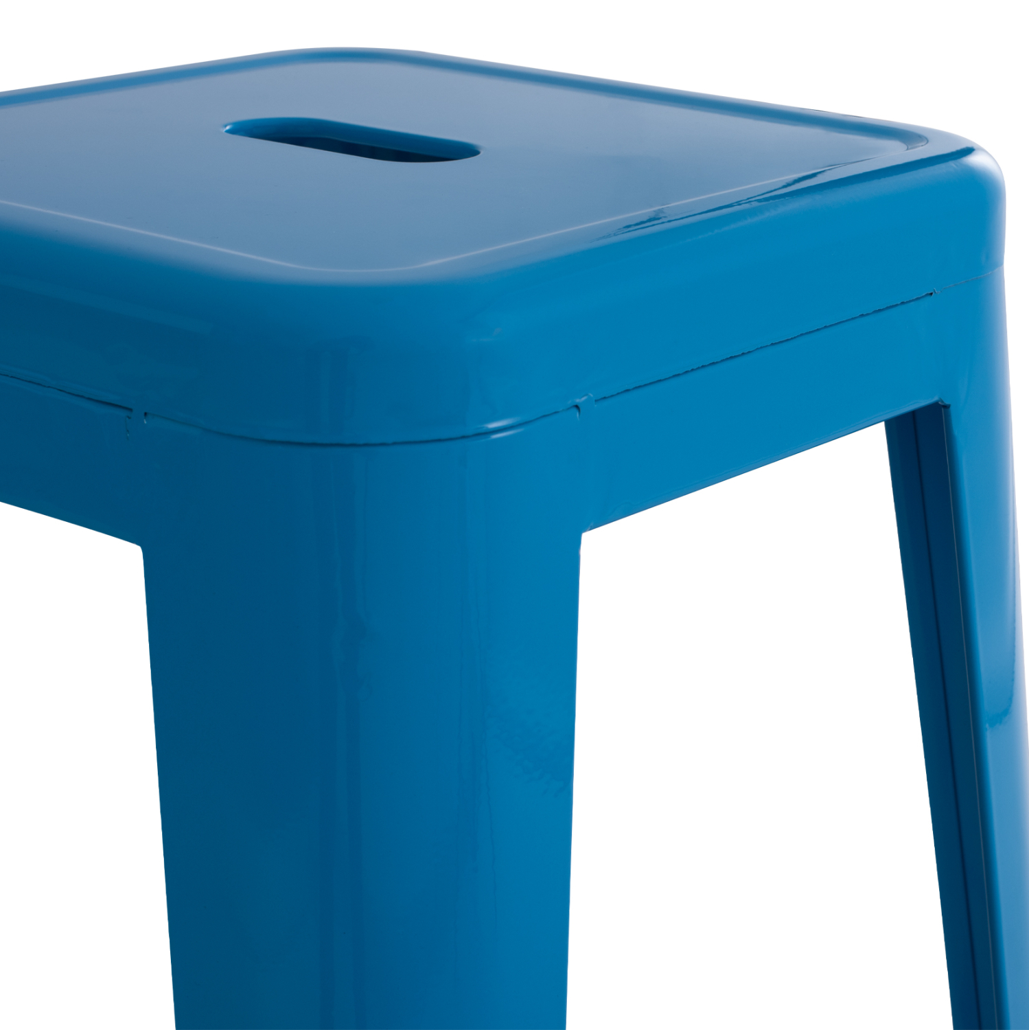 ΣΚΑΜΠΟ ΜΠΑΡ ΜΕΤΑΛΛΙΚΟ MELITA-PRO HM8642.48 ΣΕ ΜΠΛΕ 43x43x78Υεκ. 6