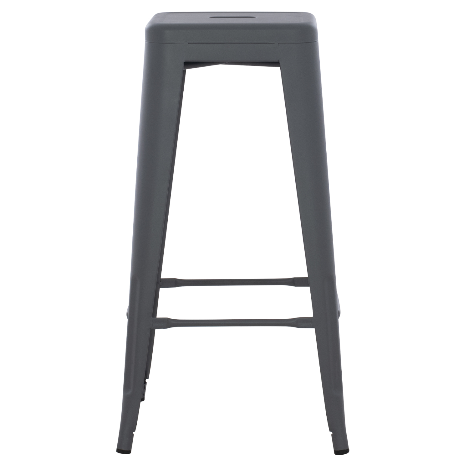 ΣΚΑΜΠΟ ΜΠΑΡ ΜΕΤΑΛΛΙΚΟ MELITA-PRO HM8642.50 ΣΕ ΓΚΡΙ 43x43x78Υεκ. 3