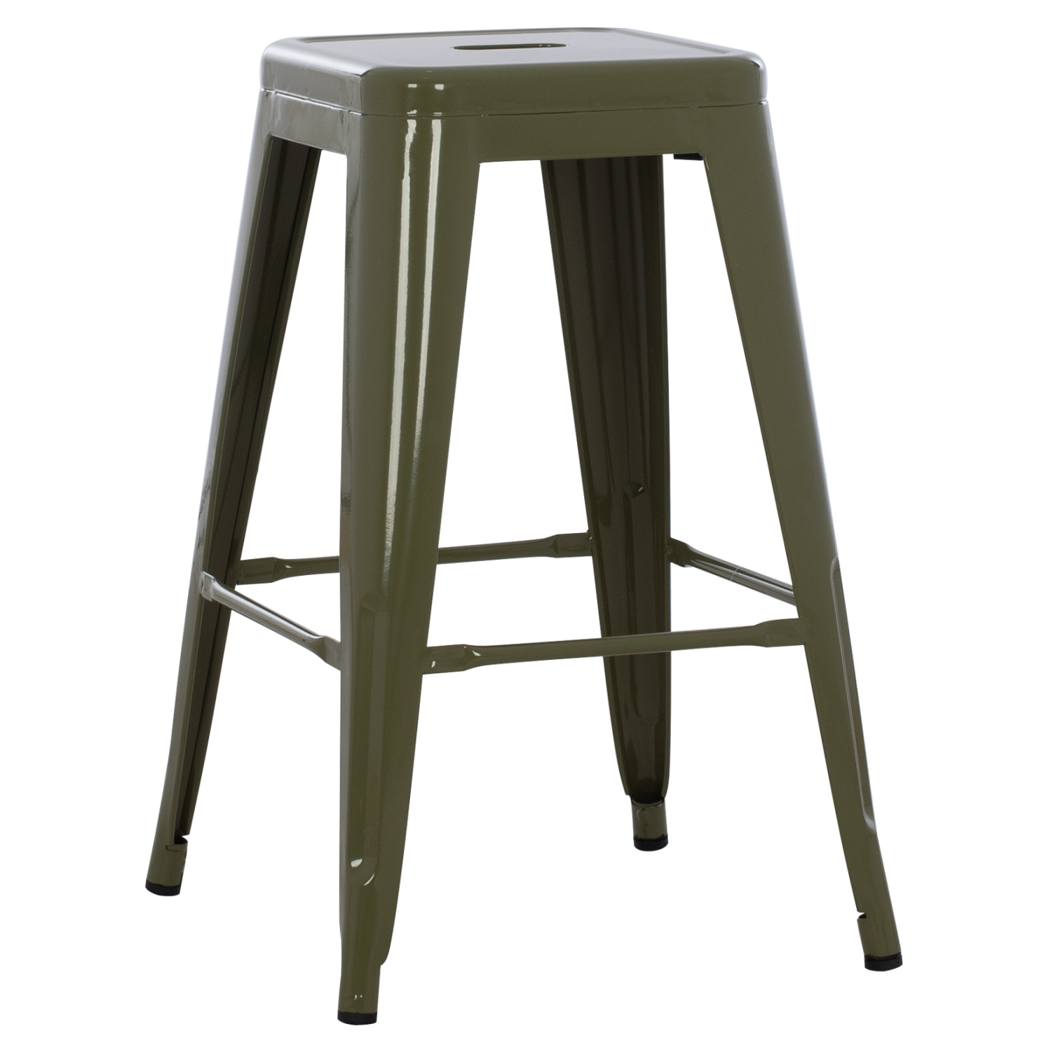 ΣΚΑΜΠΟ ΜΕΣΑΙΟΥ ΥΨΟΥΣ ΜΕΤΑΛΛΙΚΟ MELITA-PRO HM8573.43 DARK OLIVE GREEN 43x43x67Υεκ. 1