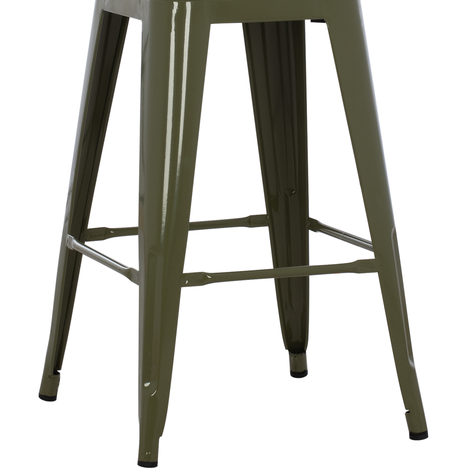 ΣΚΑΜΠΟ ΜΕΣΑΙΟΥ ΥΨΟΥΣ ΜΕΤΑΛΛΙΚΟ MELITA-PRO HM8573.43 DARK OLIVE GREEN 43x43x67Υεκ. 5
