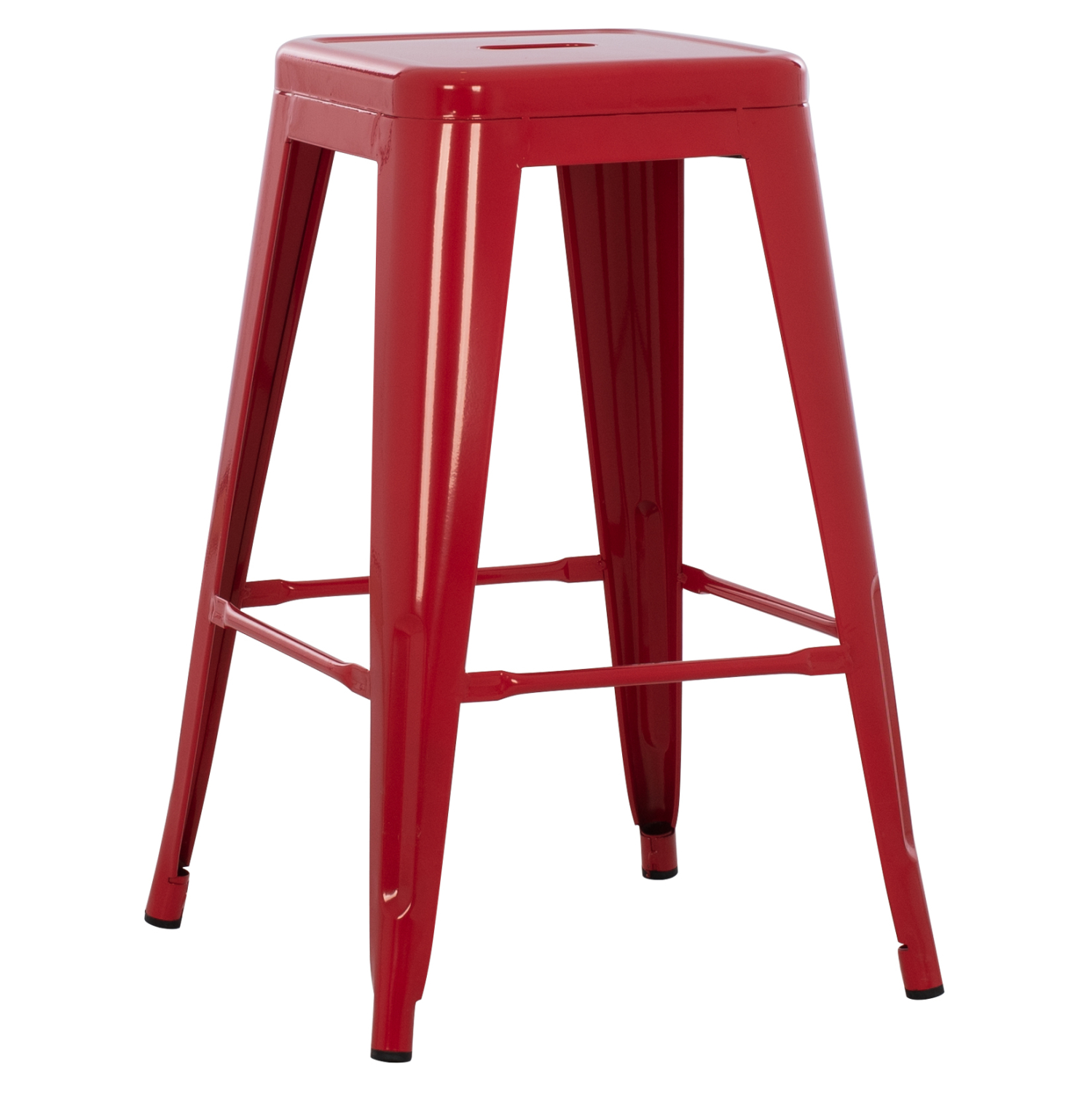 ΣΚΑΜΠΟ ΜΕΣΑΙΟΥ ΥΨΟΥΣ ΜΕΤΑΛΛΙΚΟ MELITA-PRO HM8573.44 ΚΟΚΚΙΝΟ 43x43x67Υεκ. 1
