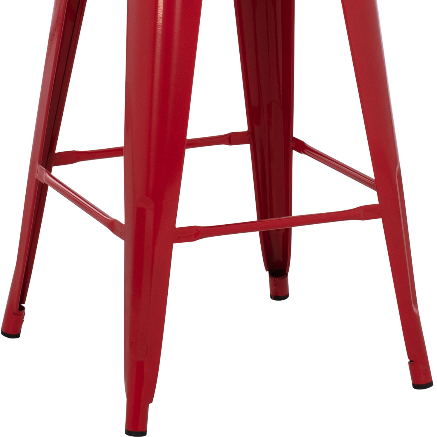 ΣΚΑΜΠΟ ΜΕΣΑΙΟΥ ΥΨΟΥΣ ΜΕΤΑΛΛΙΚΟ MELITA-PRO HM8573.44 ΚΟΚΚΙΝΟ 43x43x67Υεκ. 5
