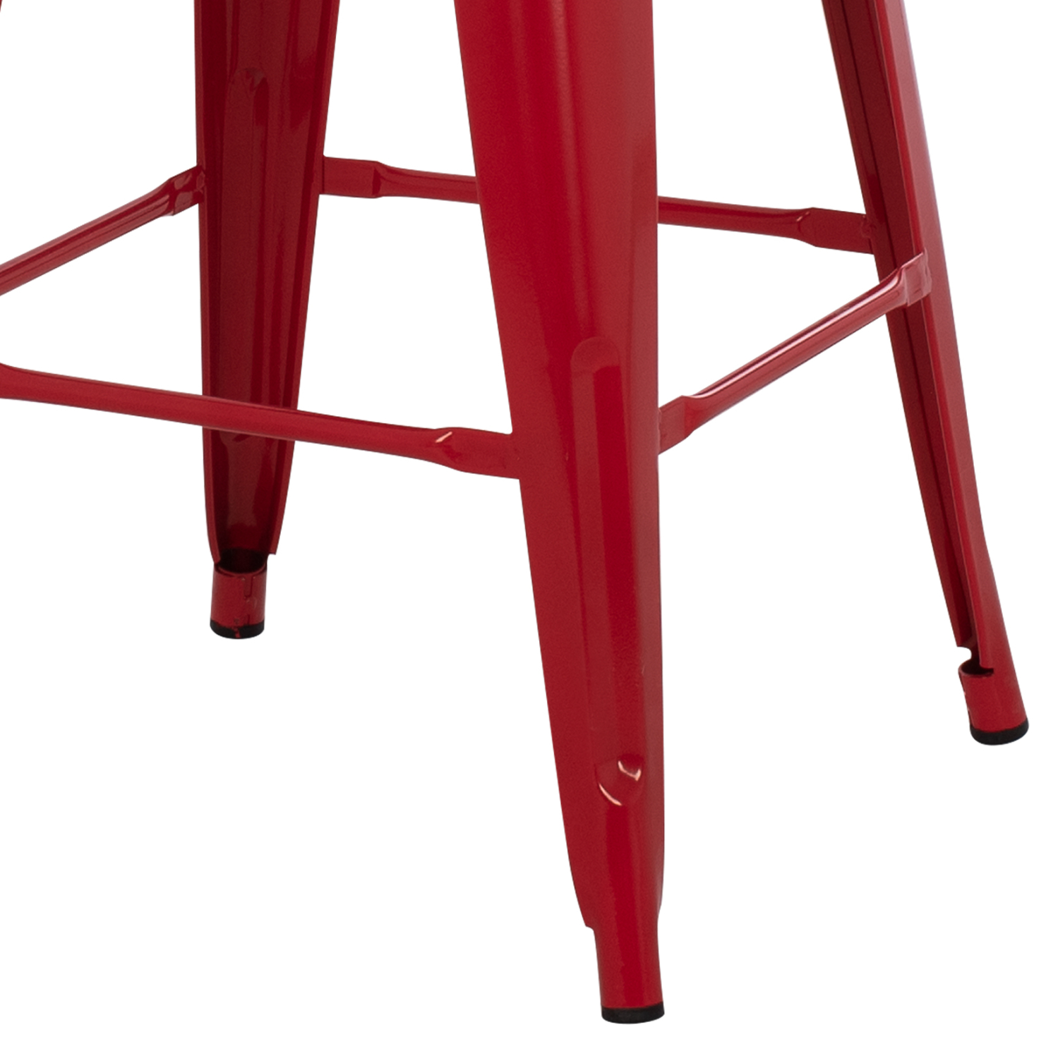 ΣΚΑΜΠΟ ΜΕΣΑΙΟΥ ΥΨΟΥΣ ΜΕΤΑΛΛΙΚΟ MELITA-PRO HM8573.44 ΚΟΚΚΙΝΟ 43x43x67Υεκ. 6