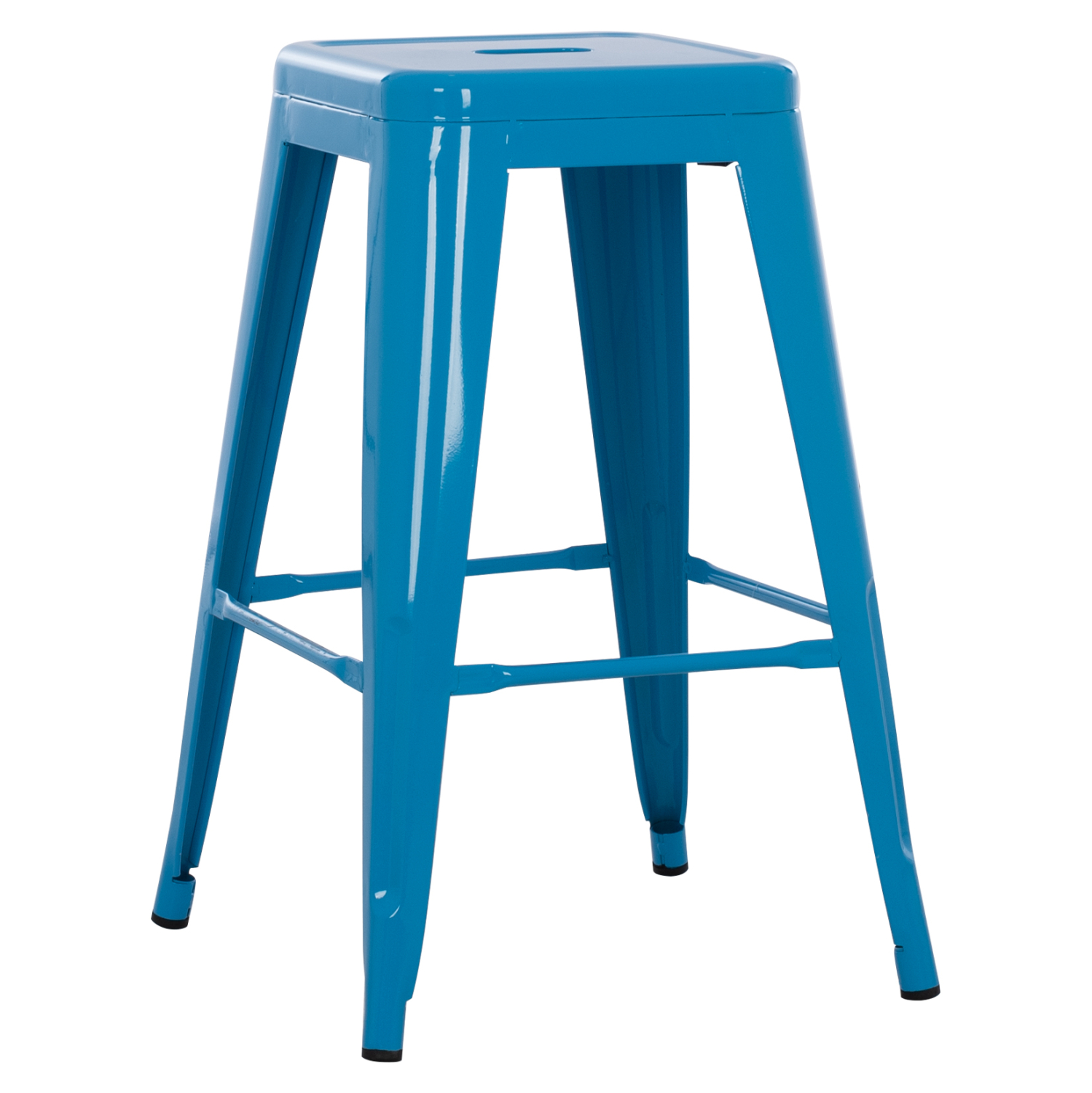 ΣΚΑΜΠΟ ΜΕΣΑΙΟΥ ΥΨΟΥΣ ΜΕΤΑΛΛΙΚΟ MELITA-PRO HM8573.48 ΜΠΛΕ 43x43x67Υεκ. 1