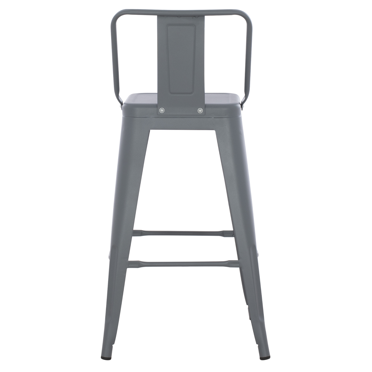 ΣΚΑΜΠΟ ΜΠΑΡ ΜΕΣΑΙΟΥ ΥΨΟΥΣ ΜΕΤΑΛΛΙΚΟ MELITA-PRO HM8574.50 ΓΚΡΙ 43x43x88Υεκ. 6