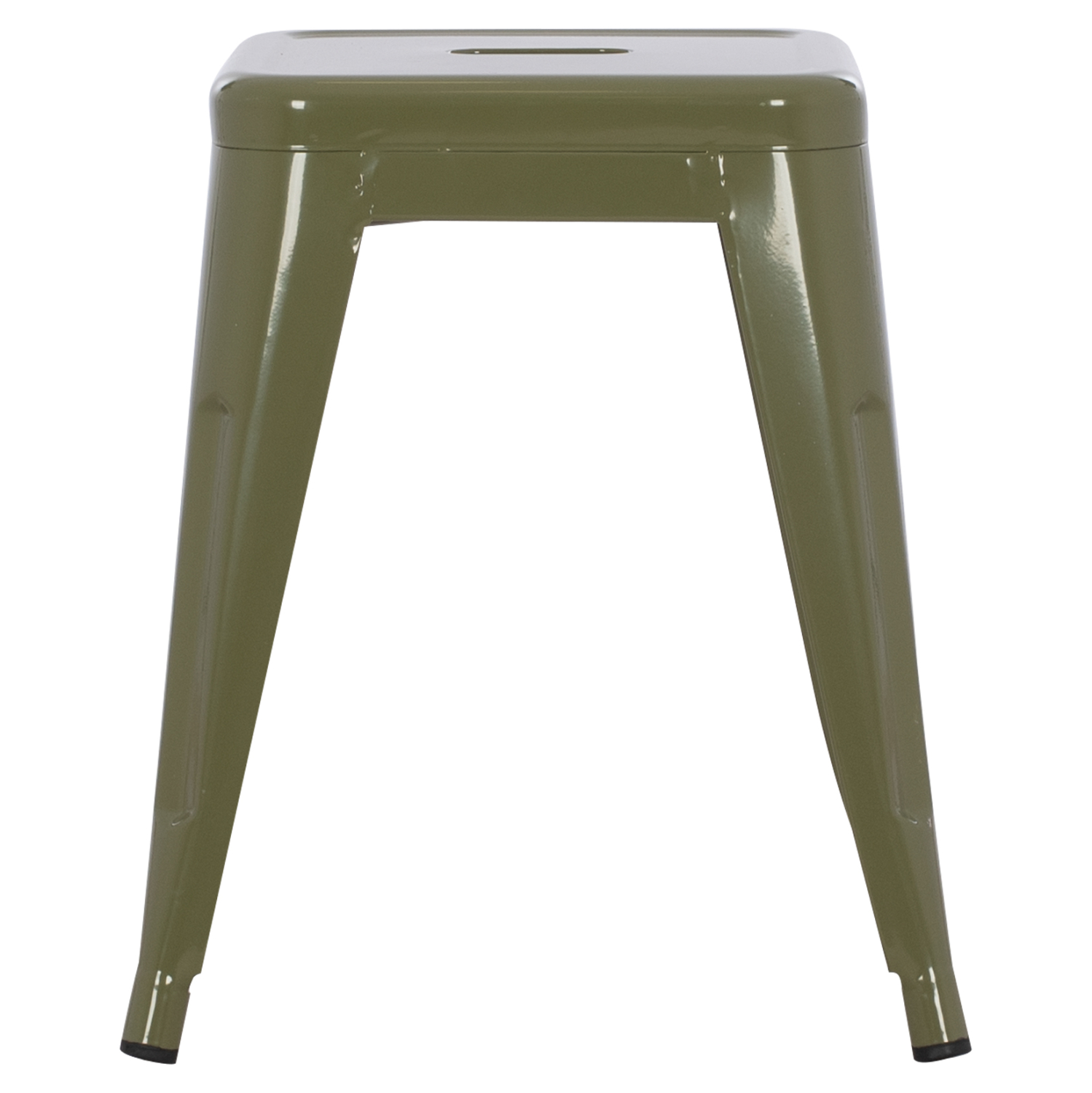 ΣΚΑΜΠΟ ΜΕΤΑΛΛΙΚΟ MELITA HM0096.43 ΣΕ DARK OLIVE ΧΡΩΜΑ 37x37x45Υεκ. 3