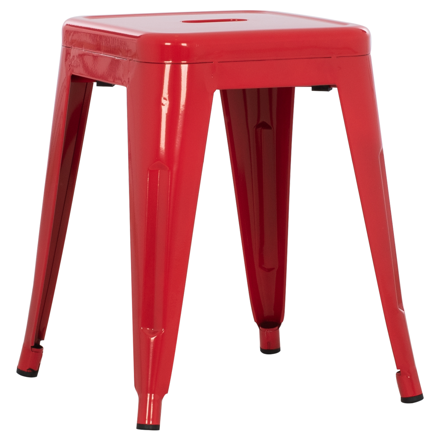 ΣΚΑΜΠΟ ΜΕΤΑΛΛΙΚΟ MELITA HM0096.44 ΣΕ ΚΟΚΚΙΝΟ ΧΡΩΜΑ 37x37x45Υεκ. 1