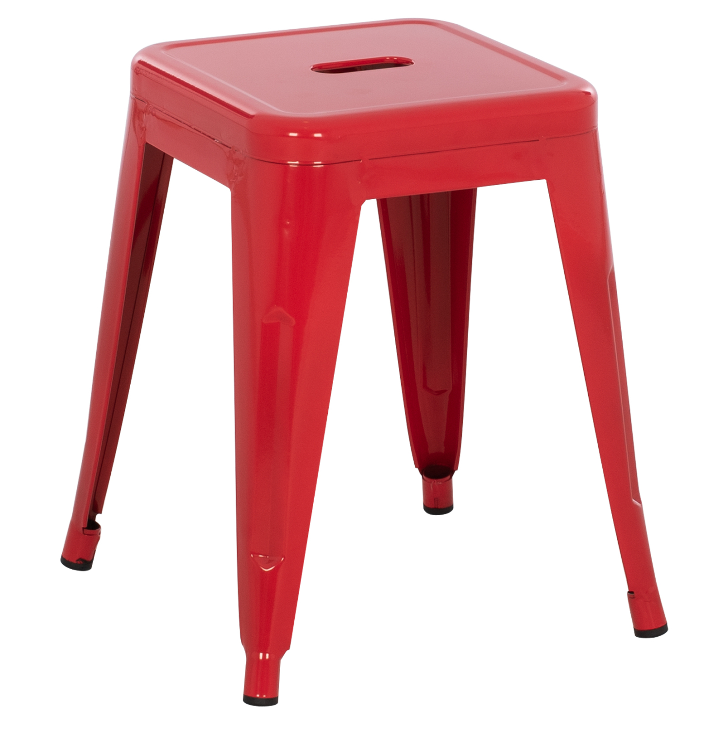 ΣΚΑΜΠΟ ΜΕΤΑΛΛΙΚΟ MELITA HM0096.44 ΣΕ ΚΟΚΚΙΝΟ ΧΡΩΜΑ 37x37x45Υεκ. 4