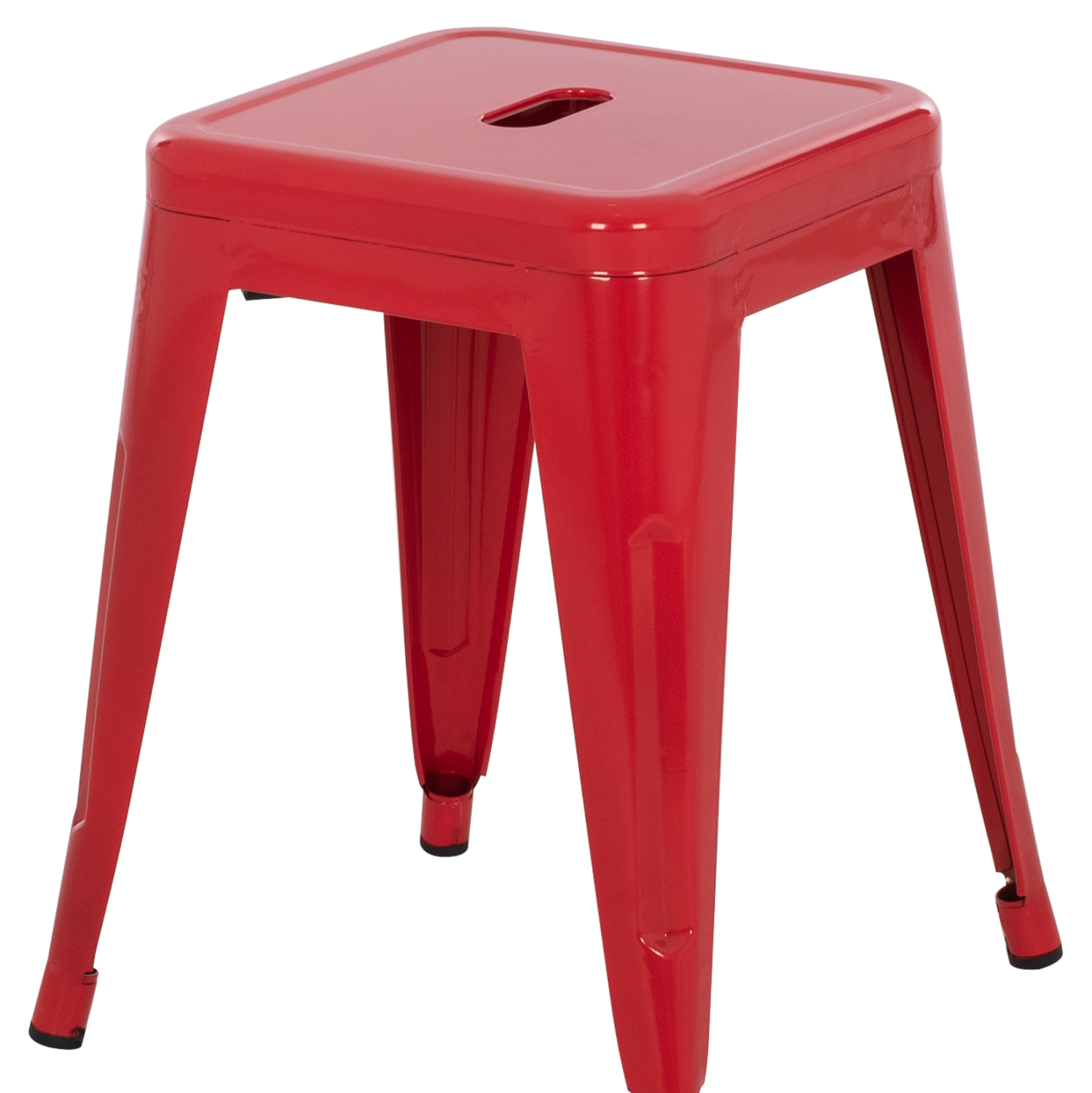 ΣΚΑΜΠΟ ΜΕΤΑΛΛΙΚΟ MELITA HM0096.44 ΣΕ ΚΟΚΚΙΝΟ ΧΡΩΜΑ 37x37x45Υεκ. 5