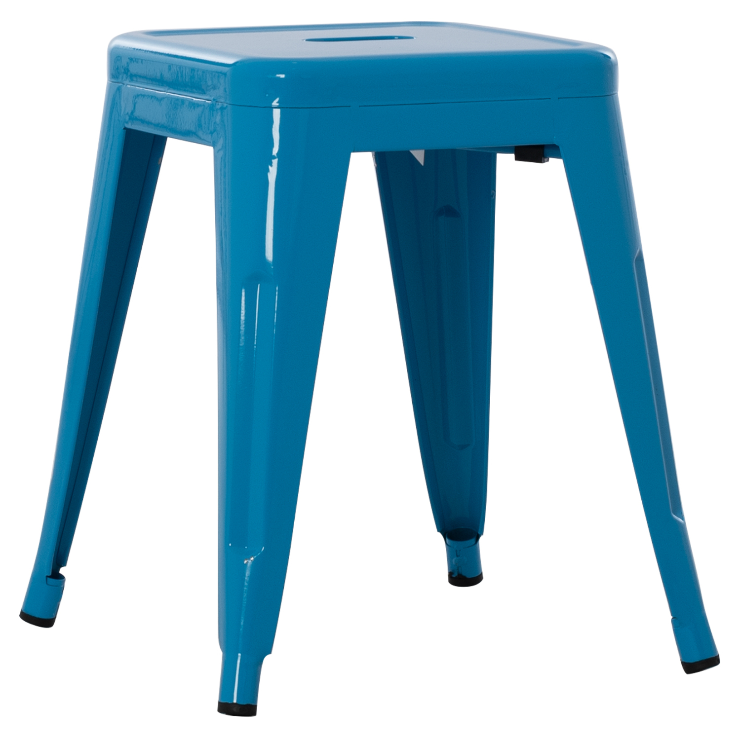 ΣΚΑΜΠΟ ΜΕΤΑΛΛΙΚΟ MELITA HM0096.48 ΣΕ ΜΠΛΕ ΧΡΩΜΑ 37x37x45Υεκ. 1