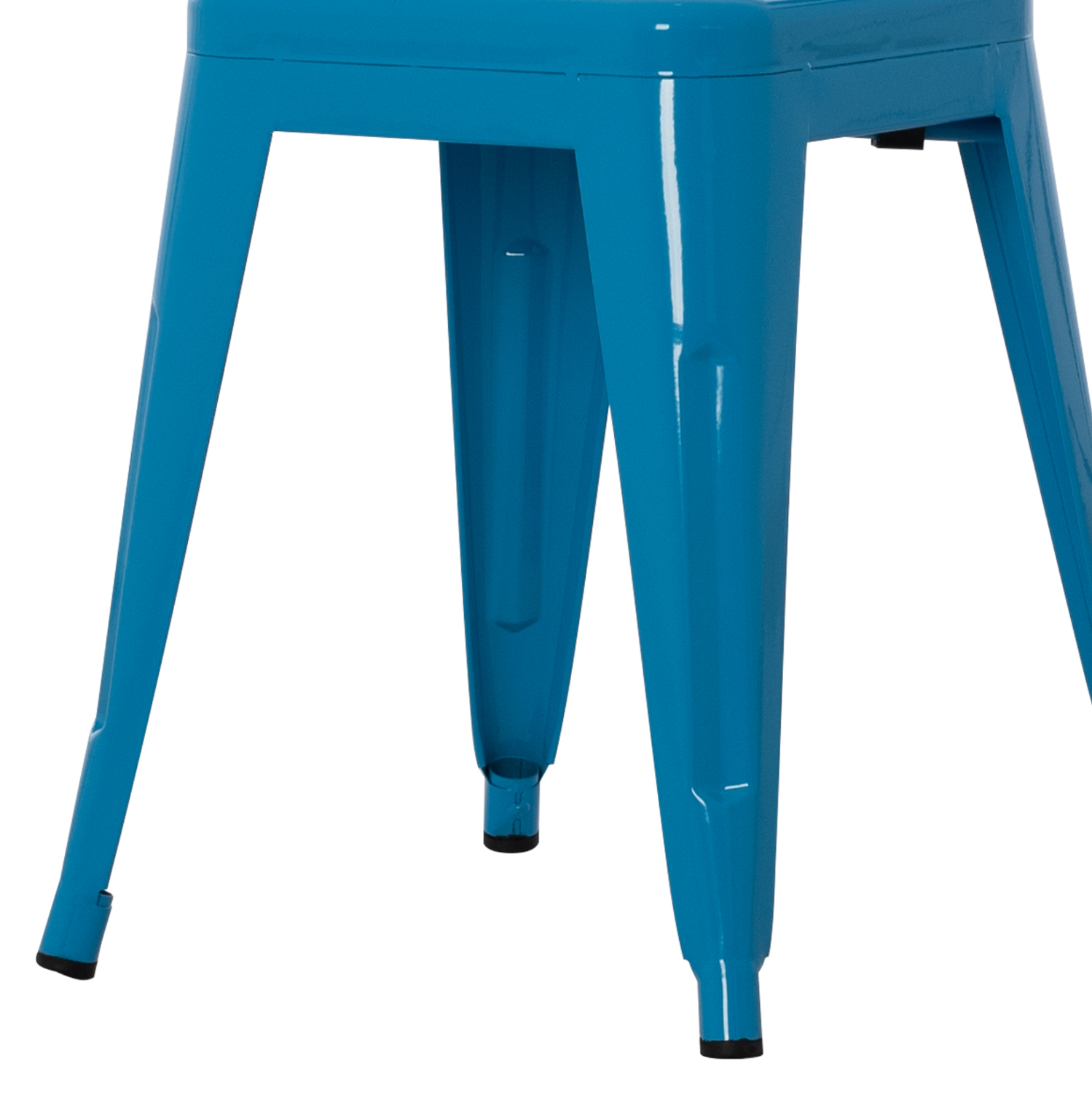 ΣΚΑΜΠΟ ΜΕΤΑΛΛΙΚΟ MELITA HM0096.48 ΣΕ ΜΠΛΕ ΧΡΩΜΑ 37x37x45Υεκ. 5