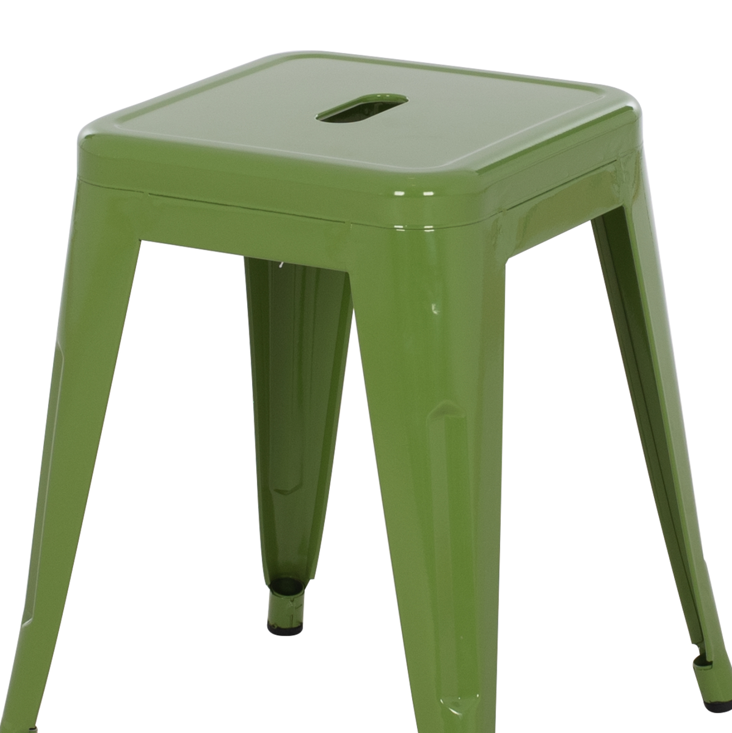 ΣΚΑΜΠΟ ΜΕΤΑΛΛΙΚΟ MELITA HM0096.53 ΣΕ LIGHT OLIVE GREEN ΧΡΩΜΑ 37x37x45Υεκ. 5