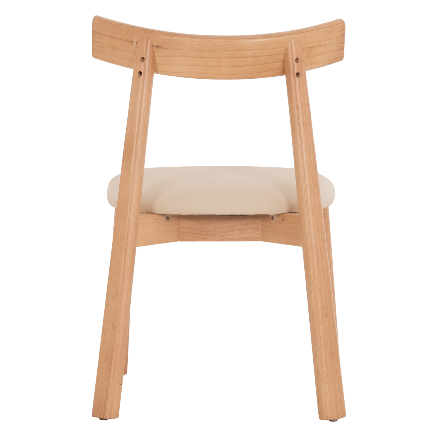 KΑΡΕΚΛΑ ΤΡΑΠΕΖΑΡΙΑΣ OSORIO HM18335.11 RUBBERWOOD ΦΥΣΙΚΟ-ΕΚΡΟΥ PU 51x55x74Υεκ 6