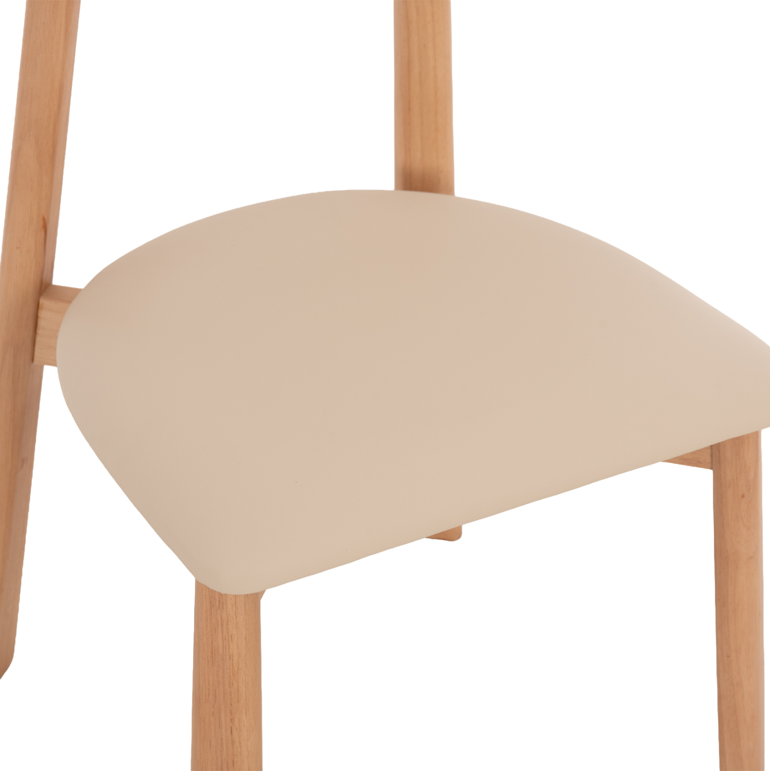 KΑΡΕΚΛΑ ΤΡΑΠΕΖΑΡΙΑΣ OSORIO HM18335.11 RUBBERWOOD ΦΥΣΙΚΟ-ΕΚΡΟΥ PU 51x55x74Υεκ 8