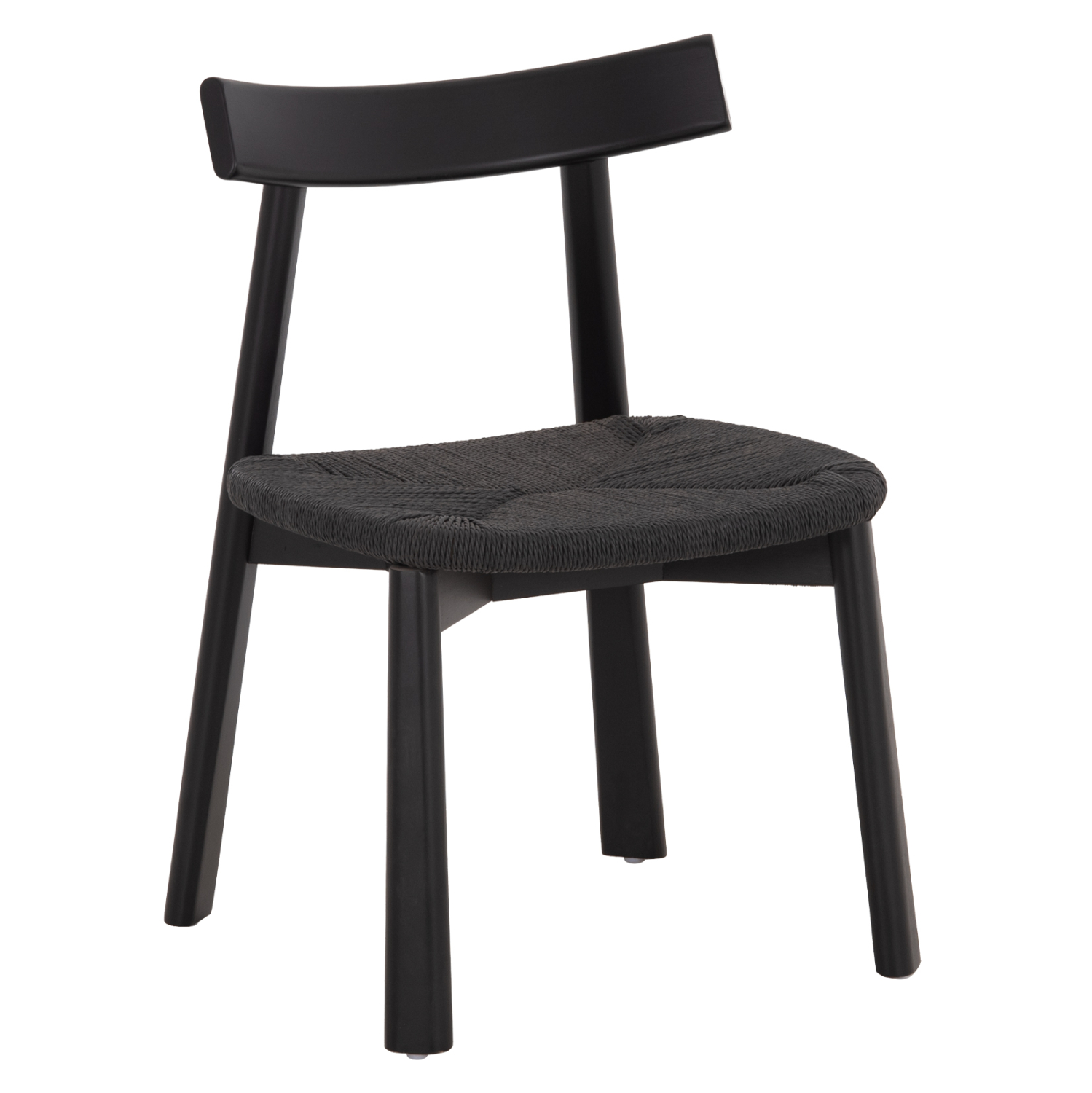 KΑΡΕΚΛΑ ΤΡΑΠΕΖΑΡΙΑΣ OSORIO HM18335.02 RUBBERWOOD &amp; ΣΧΟΙΝΙ ΣΕ ΜΑΥΡΟ 51x55x74Υεκ 1