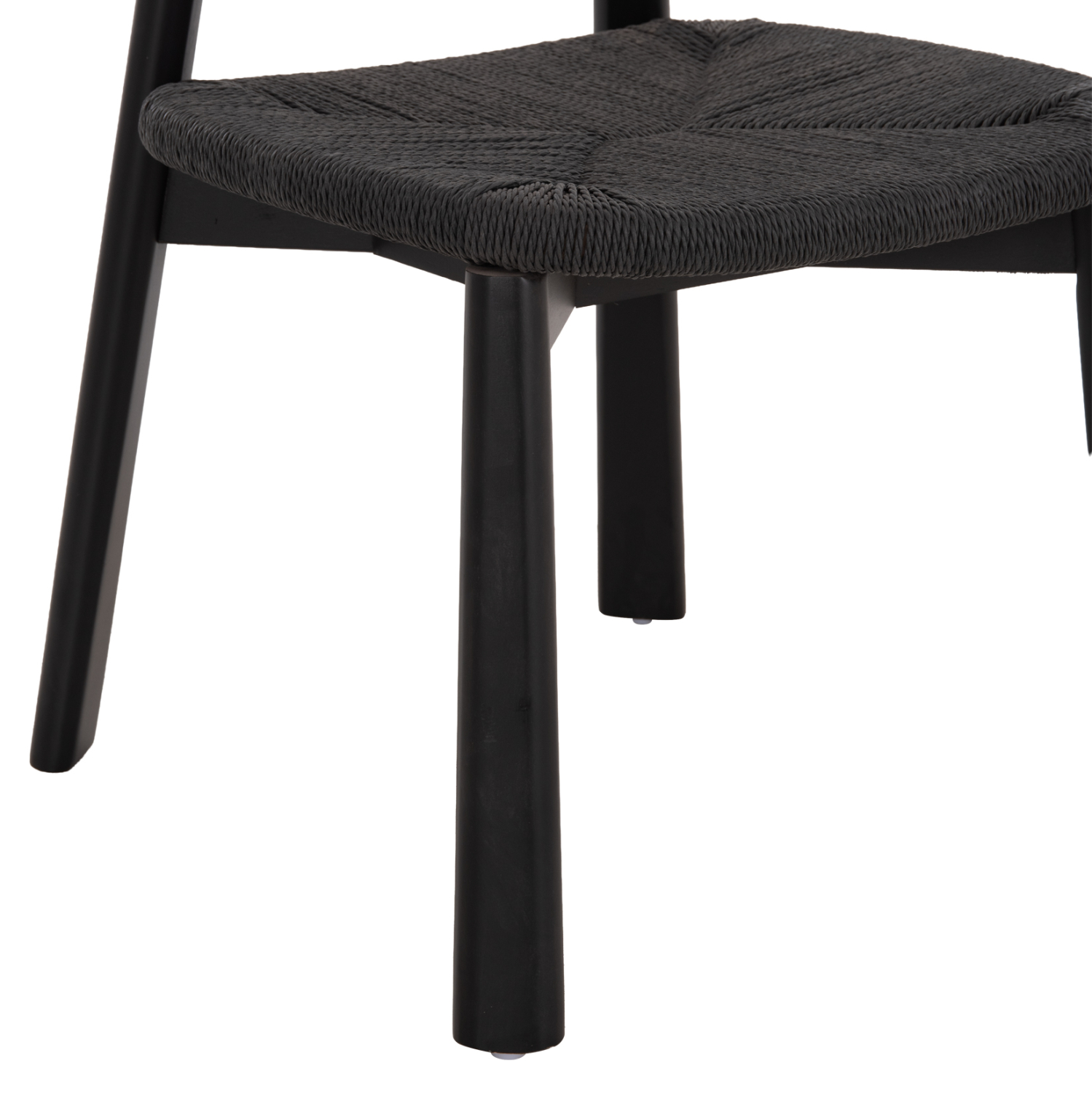 KΑΡΕΚΛΑ ΤΡΑΠΕΖΑΡΙΑΣ OSORIO HM18335.02 RUBBERWOOD &amp; ΣΧΟΙΝΙ ΣΕ ΜΑΥΡΟ 51x55x74Υεκ 9