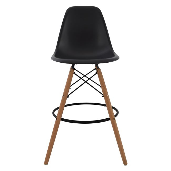 ΣΚΑΜΠΟ ΜΠΑΡ RENATA HM0173.02 ΜΑΥΡΟ 47x50x108Υ εκ. 6