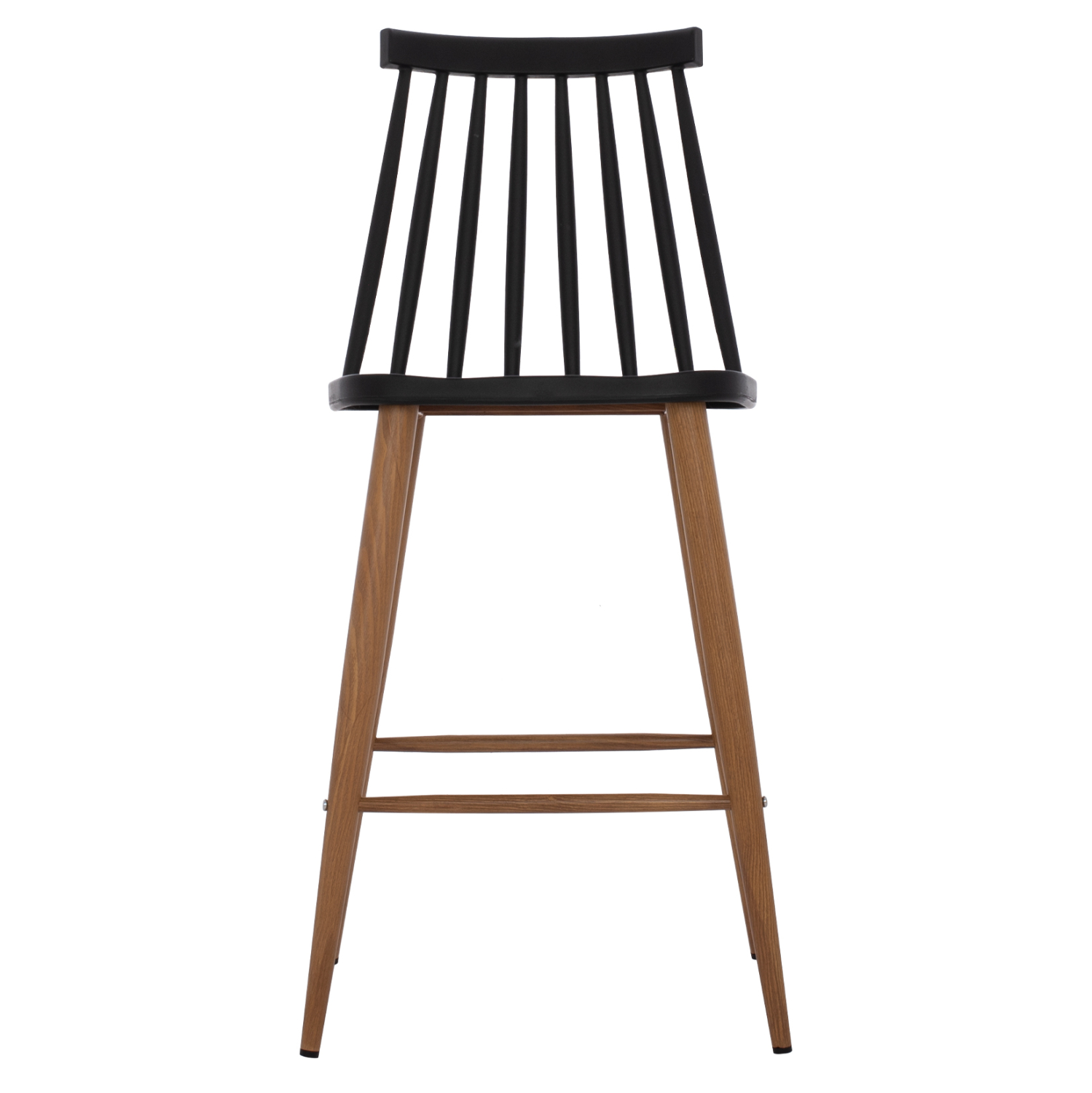 ΣΚΑΜΠΟ ΜΠΑΡ VANESSA ΜΑΥΡΟ ΜΕΣΑΙΟΥ ΥΨΟΥΣ HM9300.02  43x45x97Υεκ. 3
