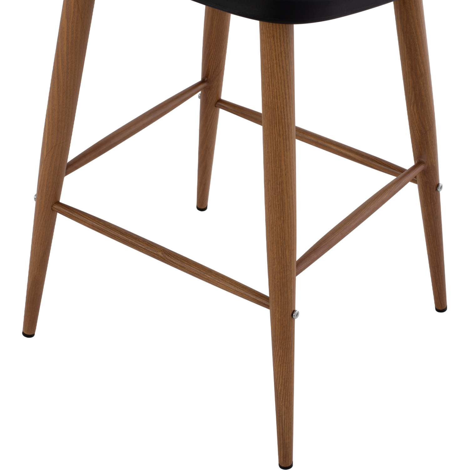 ΣΚΑΜΠΟ ΜΠΑΡ VANESSA ΜΑΥΡΟ ΜΕΣΑΙΟΥ ΥΨΟΥΣ HM9300.02  43x45x97Υεκ. 9