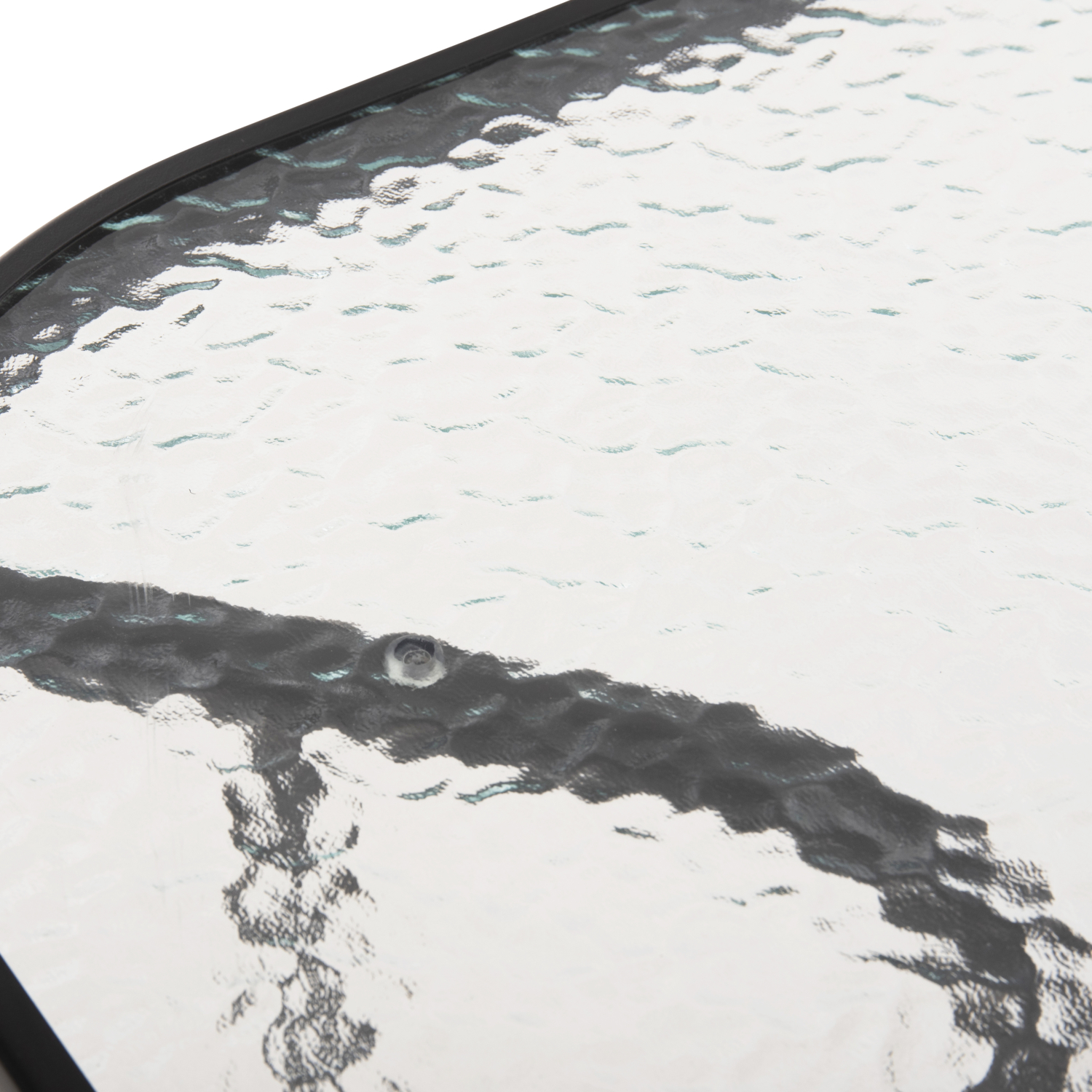 ΤΡΑΠΕΖΙ ADAM HM5679.03 ΜΕΤΑΛΛΙΚΟ ΜΑΥΡΟ ΜΕ ΓΥΑΛΙΝΗ ΕΠΙΦΑΝΕΙΑ 120Χ70Χ70Υεκ. 6