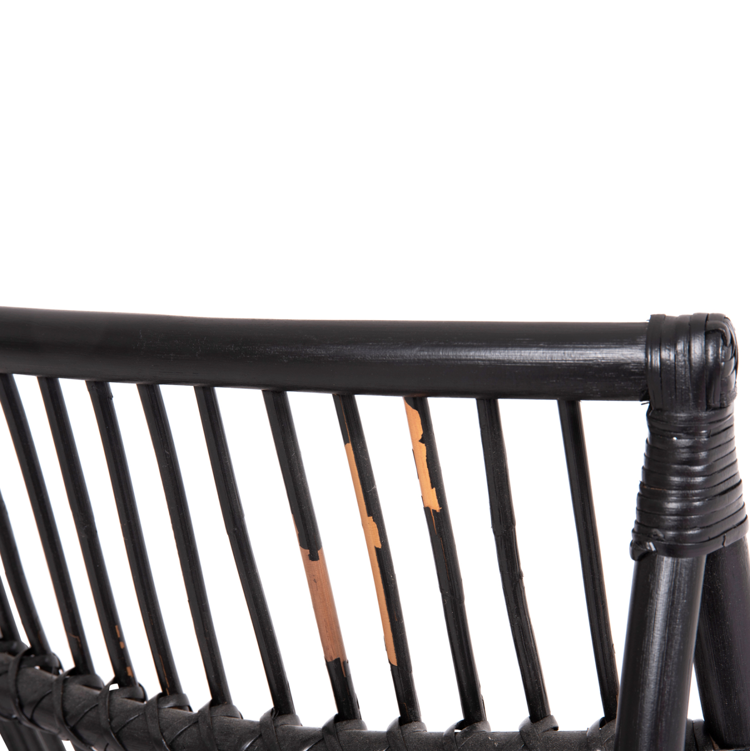 ΠΟΛΥΘΡΟΝΑ GRINN HM9815.02 ΡΑΒΔΟΙ RATTAN ΣΕ ΜΑΥΡΟ--Β' ΔΙΑΛΟΓΗΣ 56,5x73,5x79,5Υεκ. 5