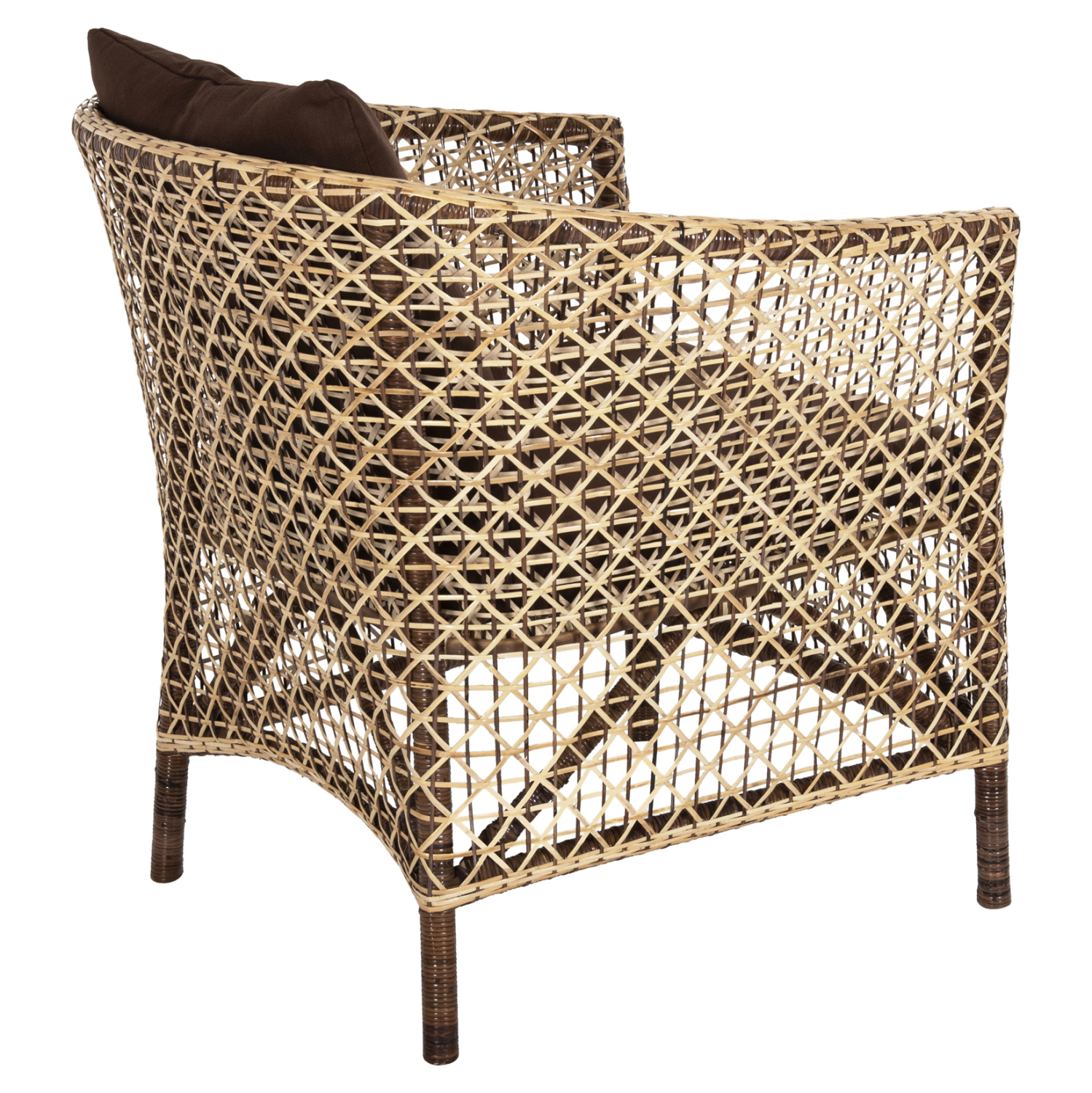 ΠΟΛΥΘΡΟΝΑ ΕΞΩΤ.ΧΩΡΟΥ HM6111 SILMAR-RATTAN ΚΑΦΕ ΚΑΙ ΦΥΣΙΚΟ-ΜΑΞΙΛΑΡΙΑ ΚΑΦΕ 82x76x85Υεκ 5