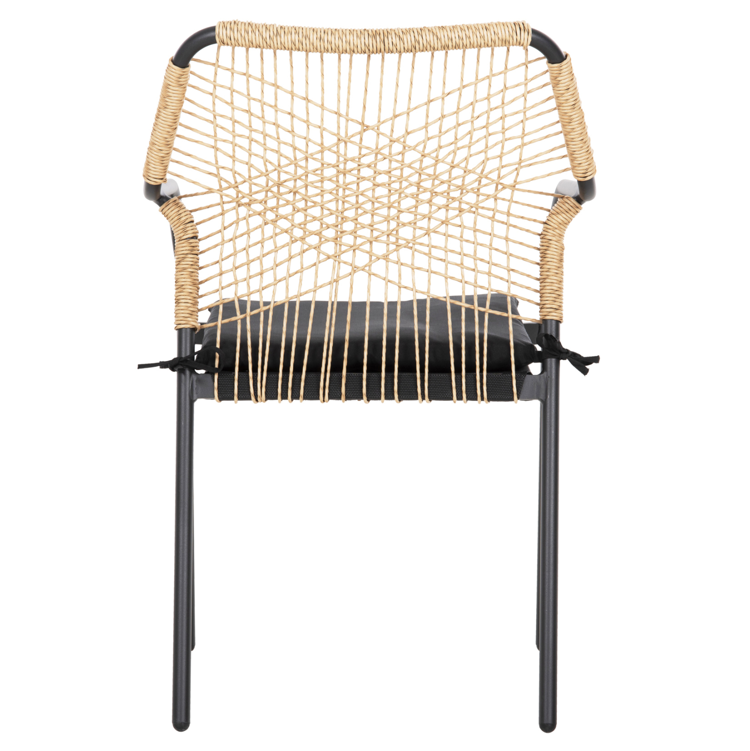 ΠΟΛΥΘΡΟΝΑ ΑΛΟΥΜΙΝΙΟΥ TROTTER HM5865.11 ΣΚΟΥΡΟΣ ΓΚΡΙ ΣΚΕΛΕΤΟΣ ΜΕ WICKER ΜΠΕΖ &amp; ΜΑΥΡΟ ΜΑΞΙΛΑΡΙ 6