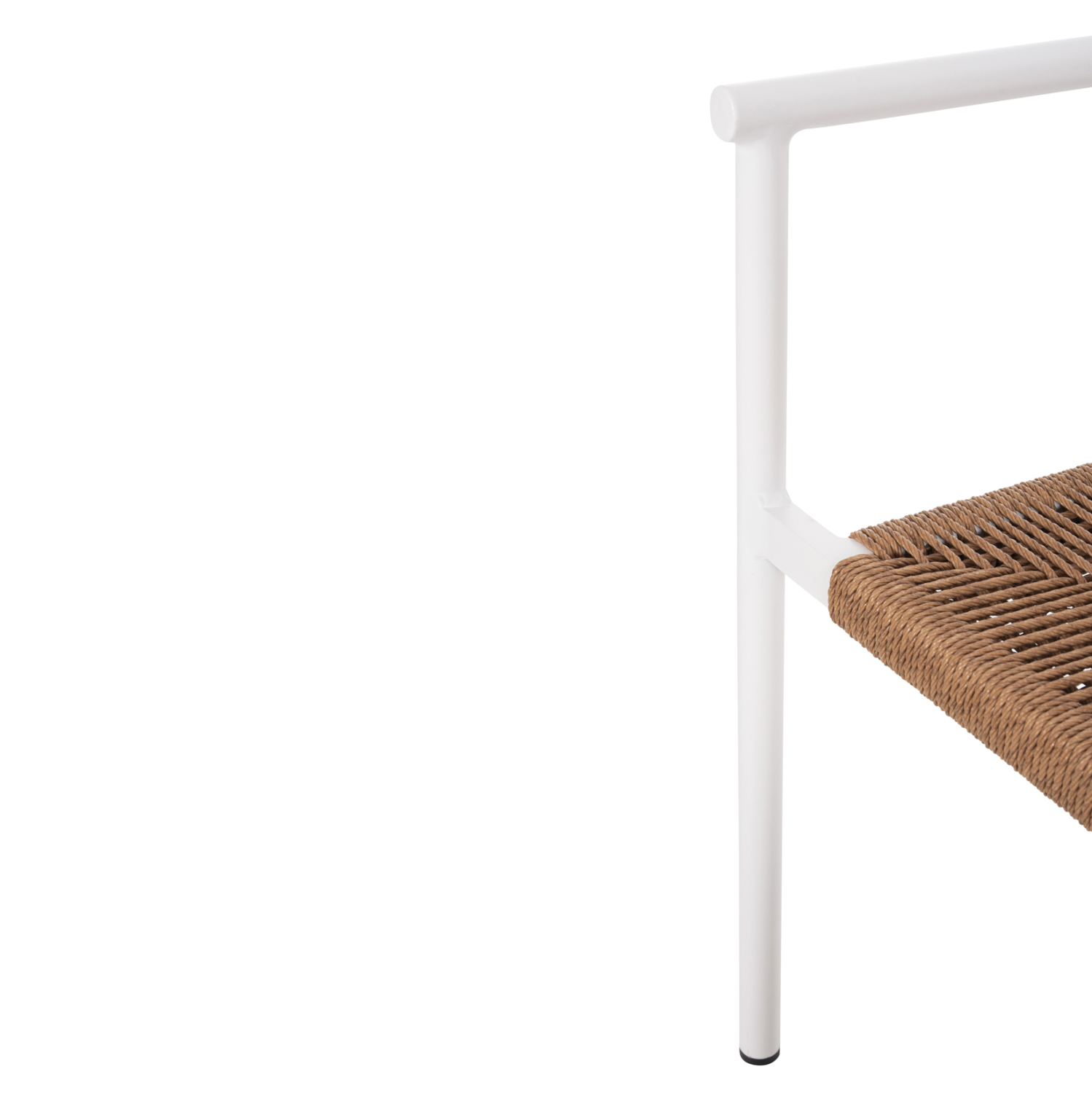 ΠΟΛΥΘΡΟΝΑ ΑΛΟΥΜΙΝΙΟΥ STER HM5786.11 ΛΕΥΚΗ-ΣΥΝΘ.RATTAN ΜΠΕΖ 55,5x53x78Υεκ. 9