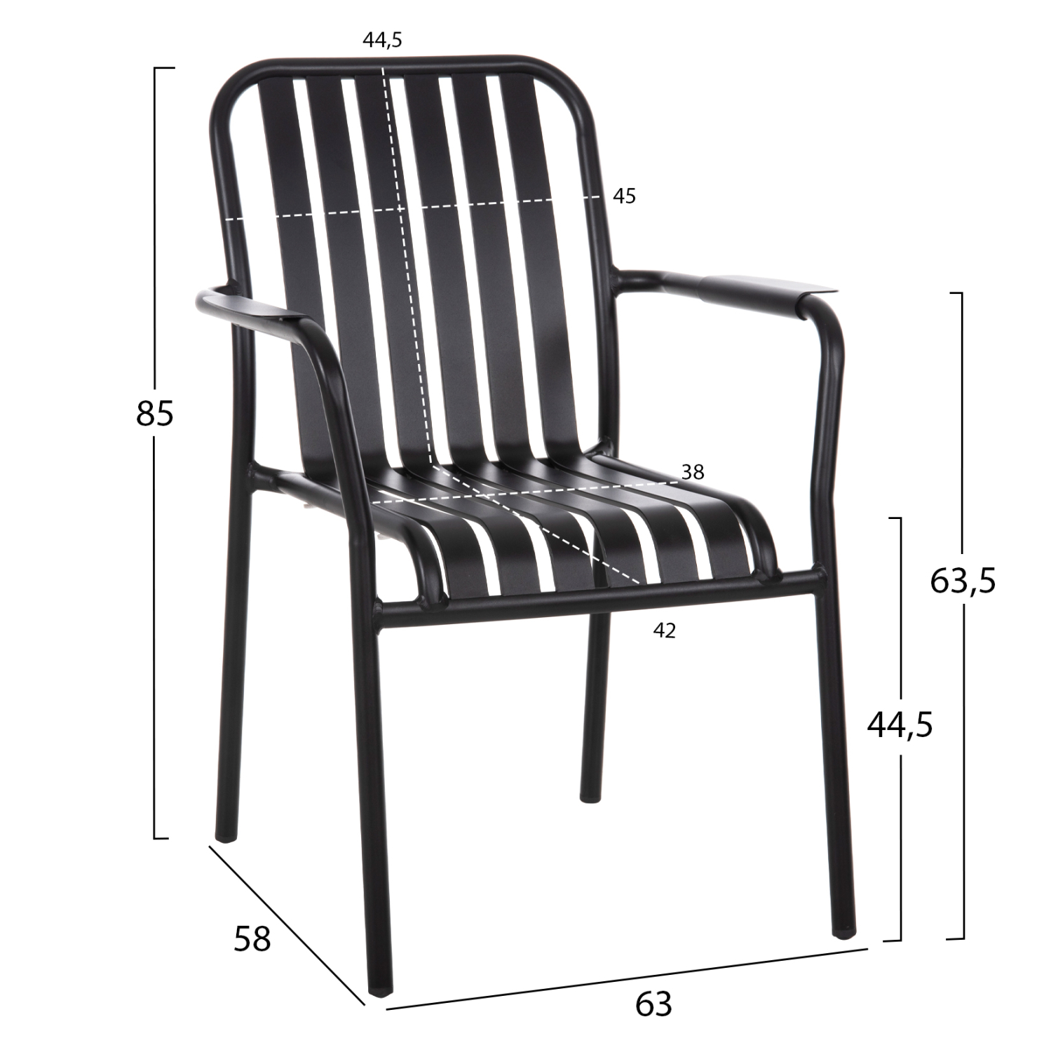 ΠΟΛΥΘΡΟΝΑ ΑΛΟΥΜΙΝΙΟΥ RACHEL HM6088.01 ΜΑΥΡΗ 63x58x85Υεκ. 2