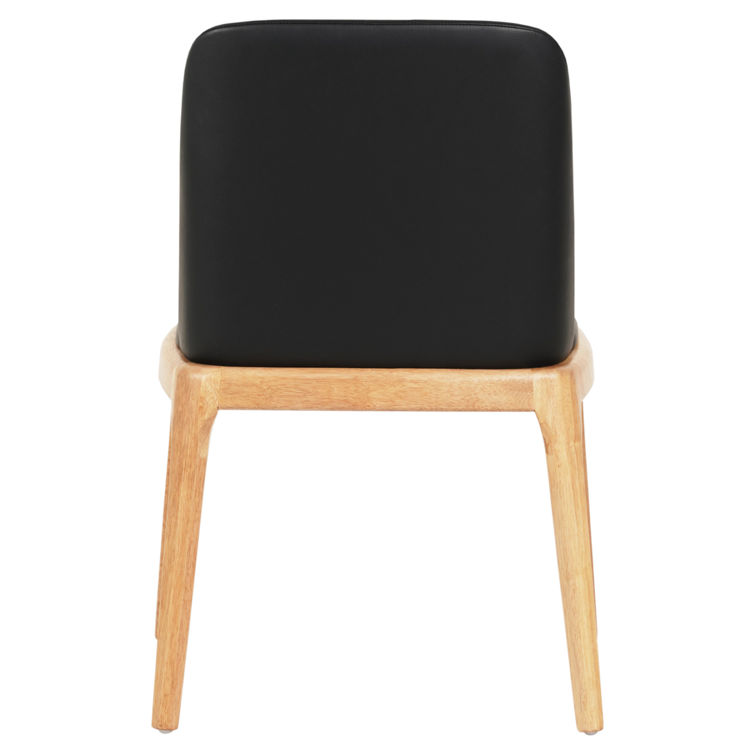 KΑΡΕΚΛΑ ΤΡΑΠΕΖΑΡΙΑΣ FURLAN HM9944.01 RUBBERWOOD-ΜΑΥΡΟ PU 54,5x58x86Υεκ 5